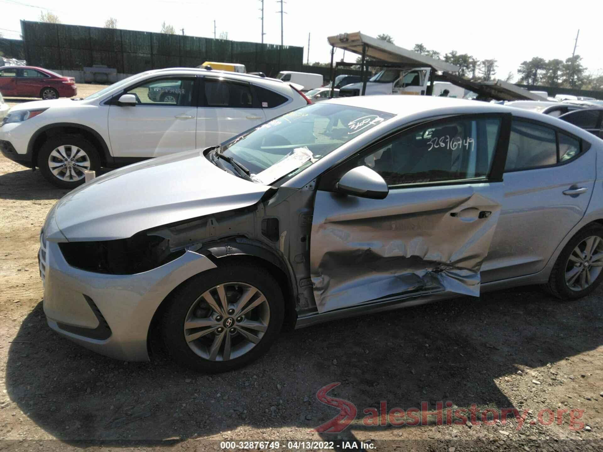 5NPD84LF4HH020736 2017 HYUNDAI ELANTRA