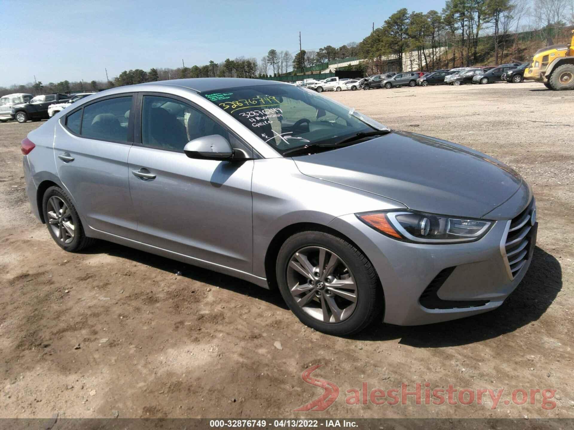 5NPD84LF4HH020736 2017 HYUNDAI ELANTRA