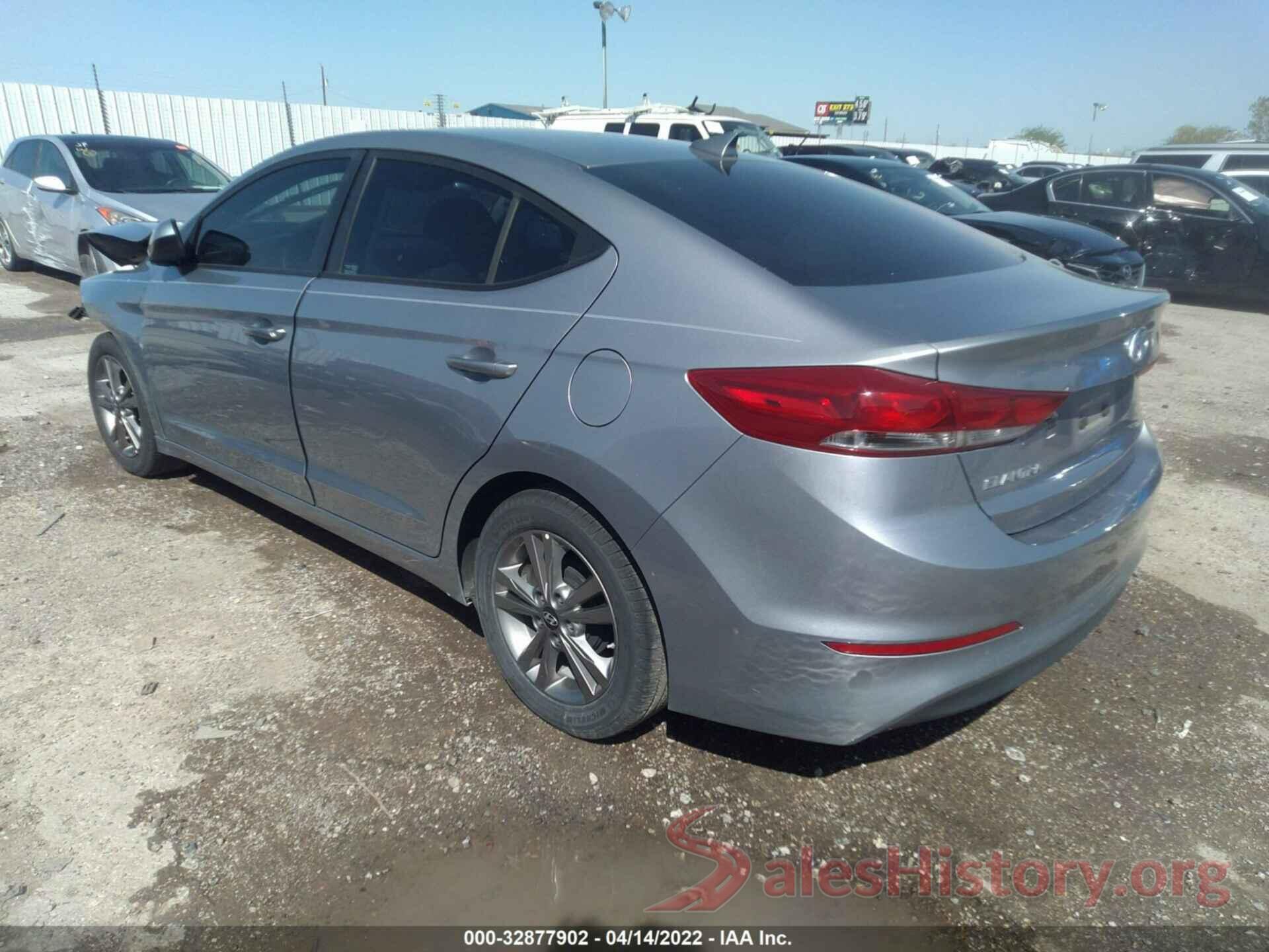 5NPD84LF4HH120142 2017 HYUNDAI ELANTRA