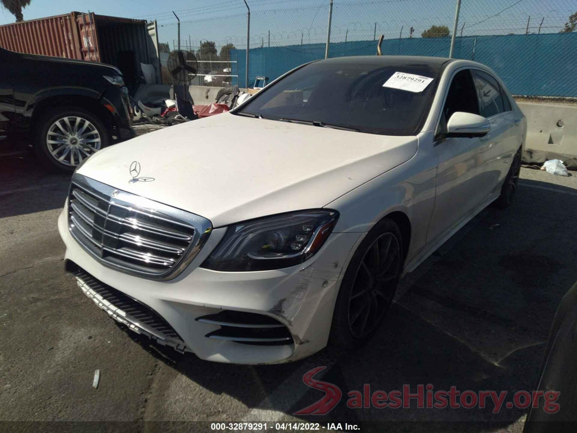 WDDUG6EB4JA391603 2018 MERCEDES-BENZ S-CLASS