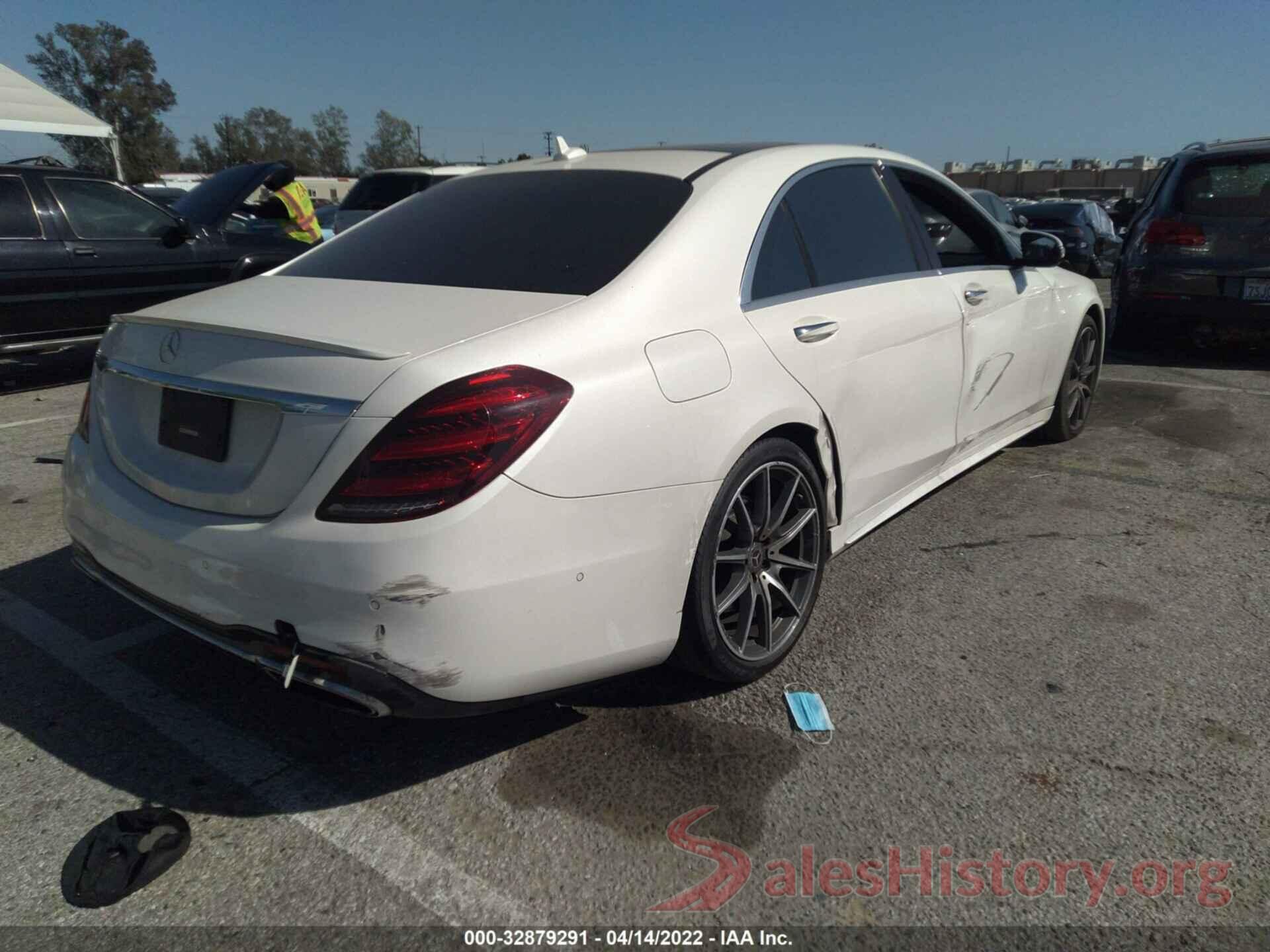 WDDUG6EB4JA391603 2018 MERCEDES-BENZ S-CLASS