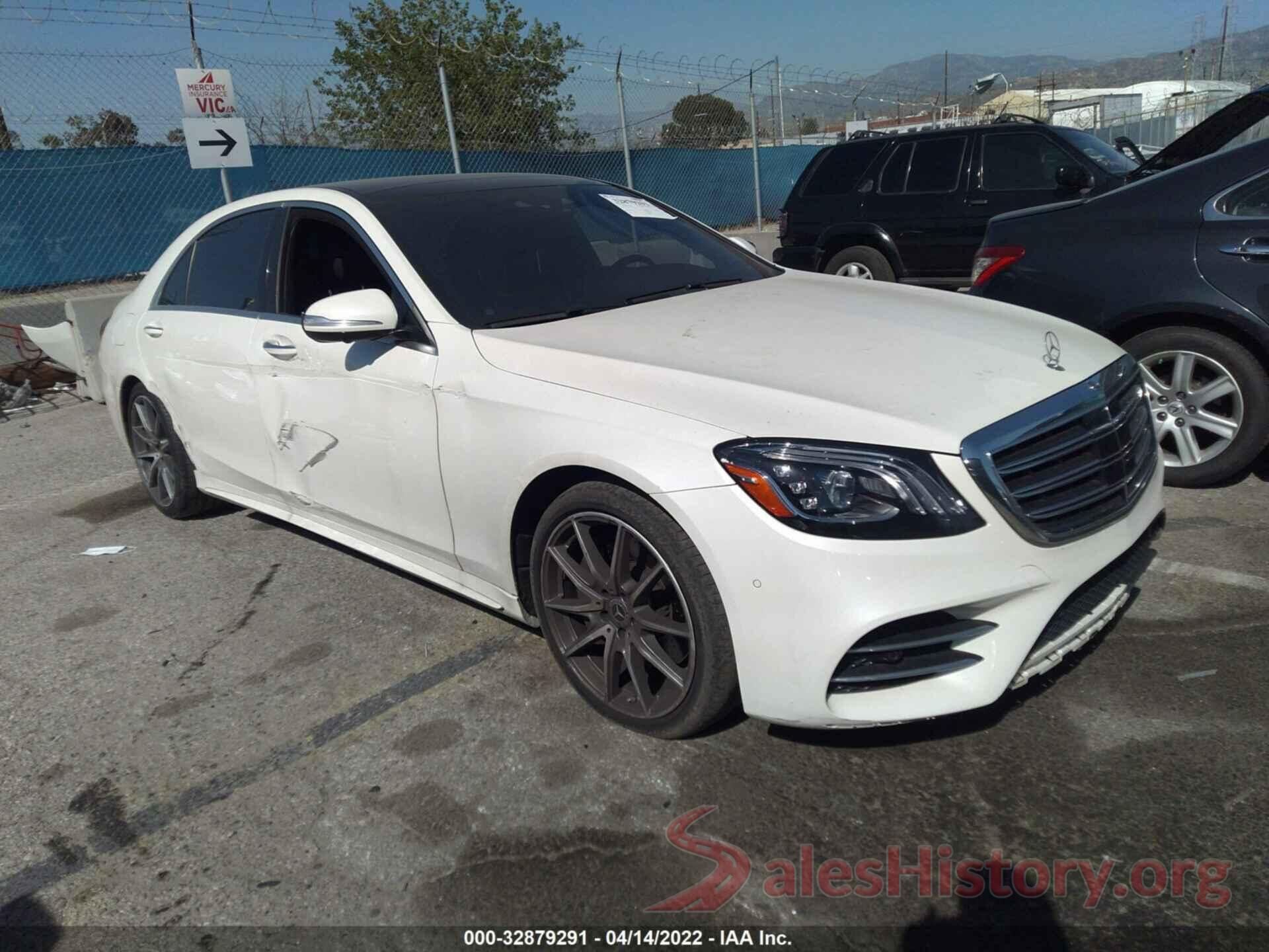 WDDUG6EB4JA391603 2018 MERCEDES-BENZ S-CLASS