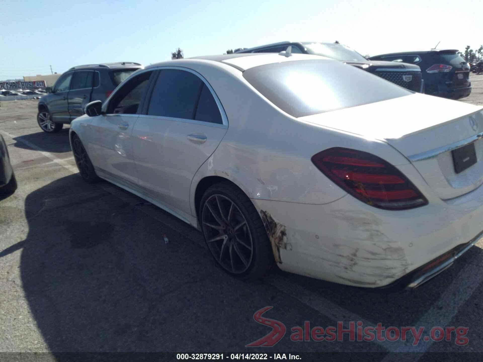 WDDUG6EB4JA391603 2018 MERCEDES-BENZ S-CLASS