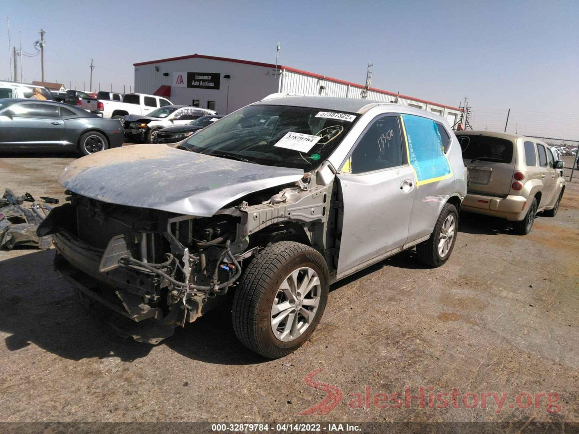 KNMAT2MT2GP718565 2016 NISSAN ROGUE