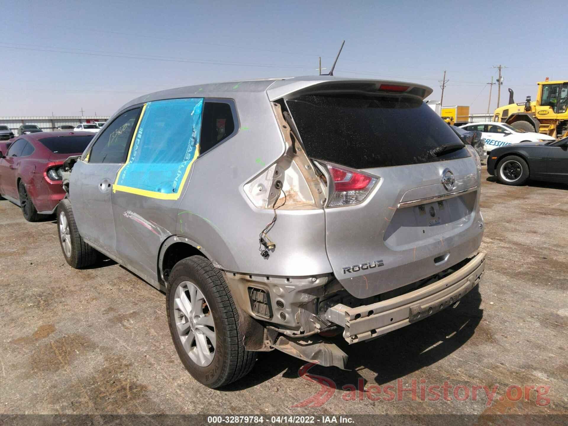 KNMAT2MT2GP718565 2016 NISSAN ROGUE