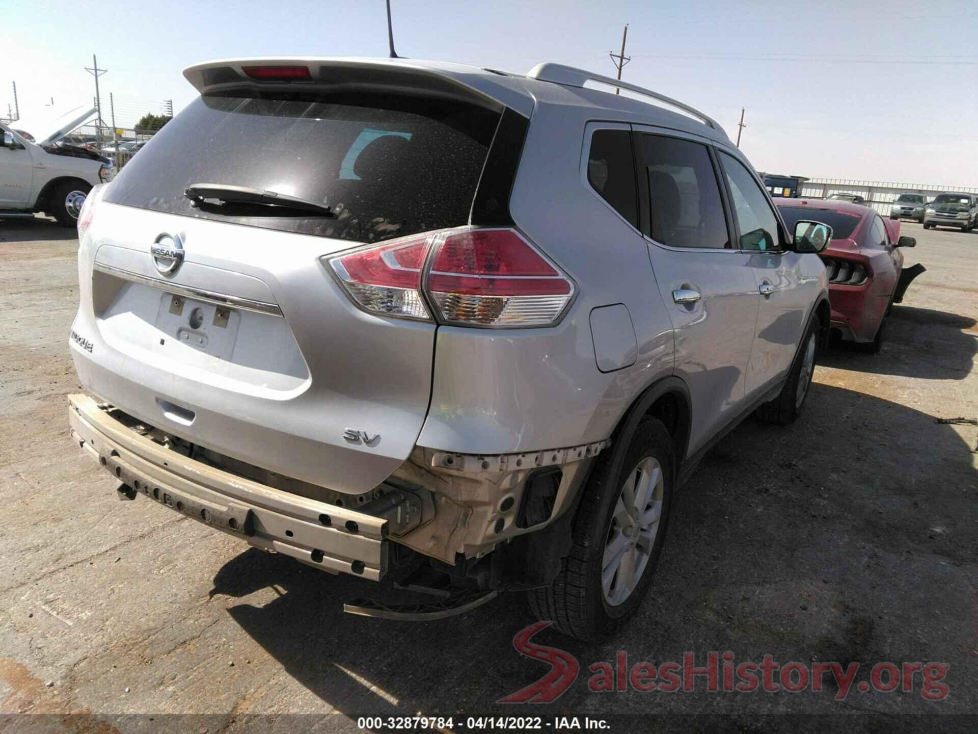 KNMAT2MT2GP718565 2016 NISSAN ROGUE