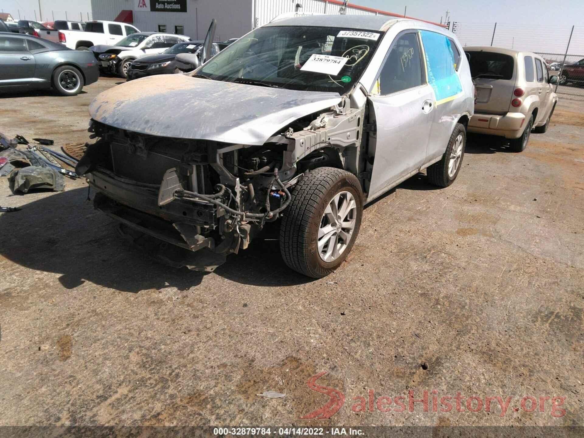 KNMAT2MT2GP718565 2016 NISSAN ROGUE