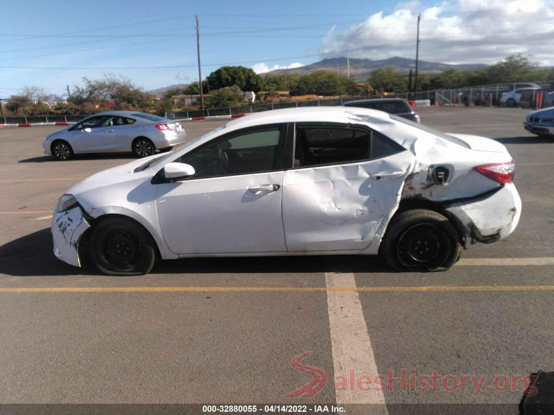 5YFBURHE0GP513038 2016 TOYOTA COROLLA