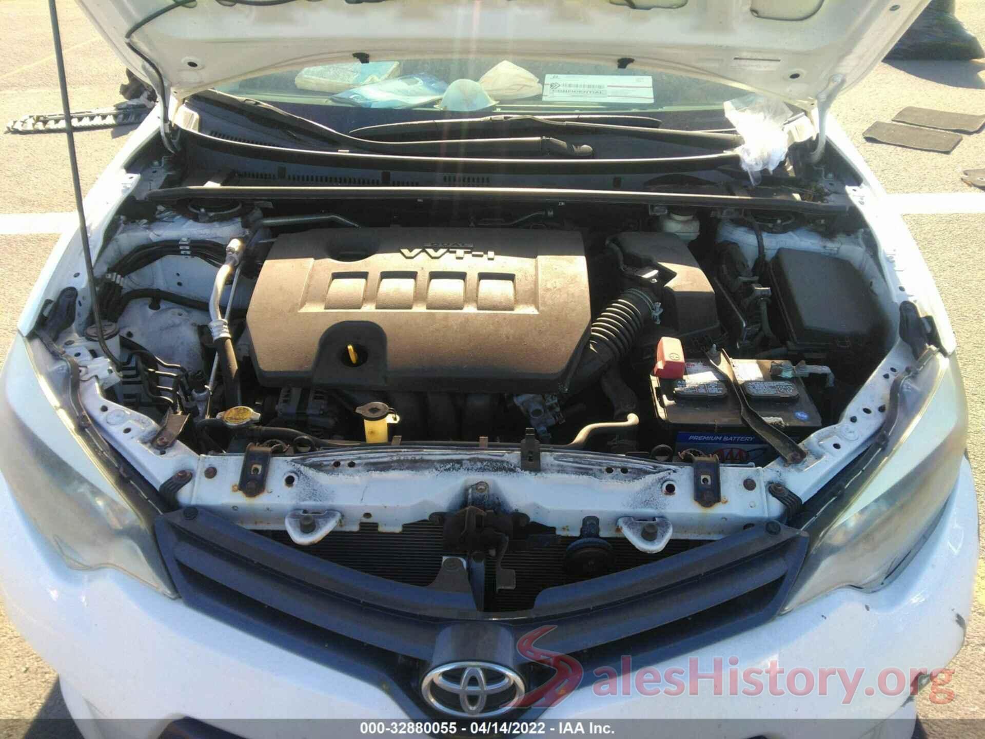 5YFBURHE0GP513038 2016 TOYOTA COROLLA