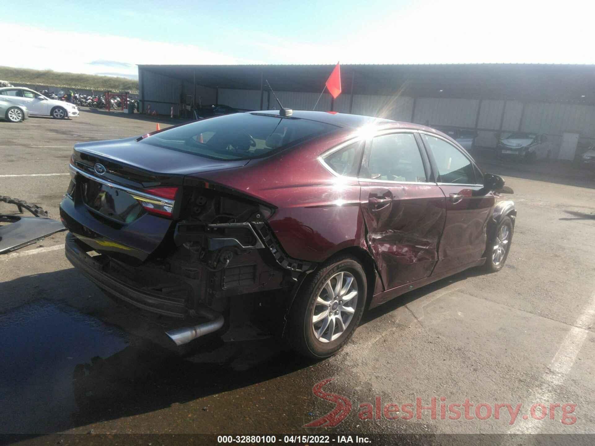 3FA6P0G72HR158205 2017 FORD FUSION