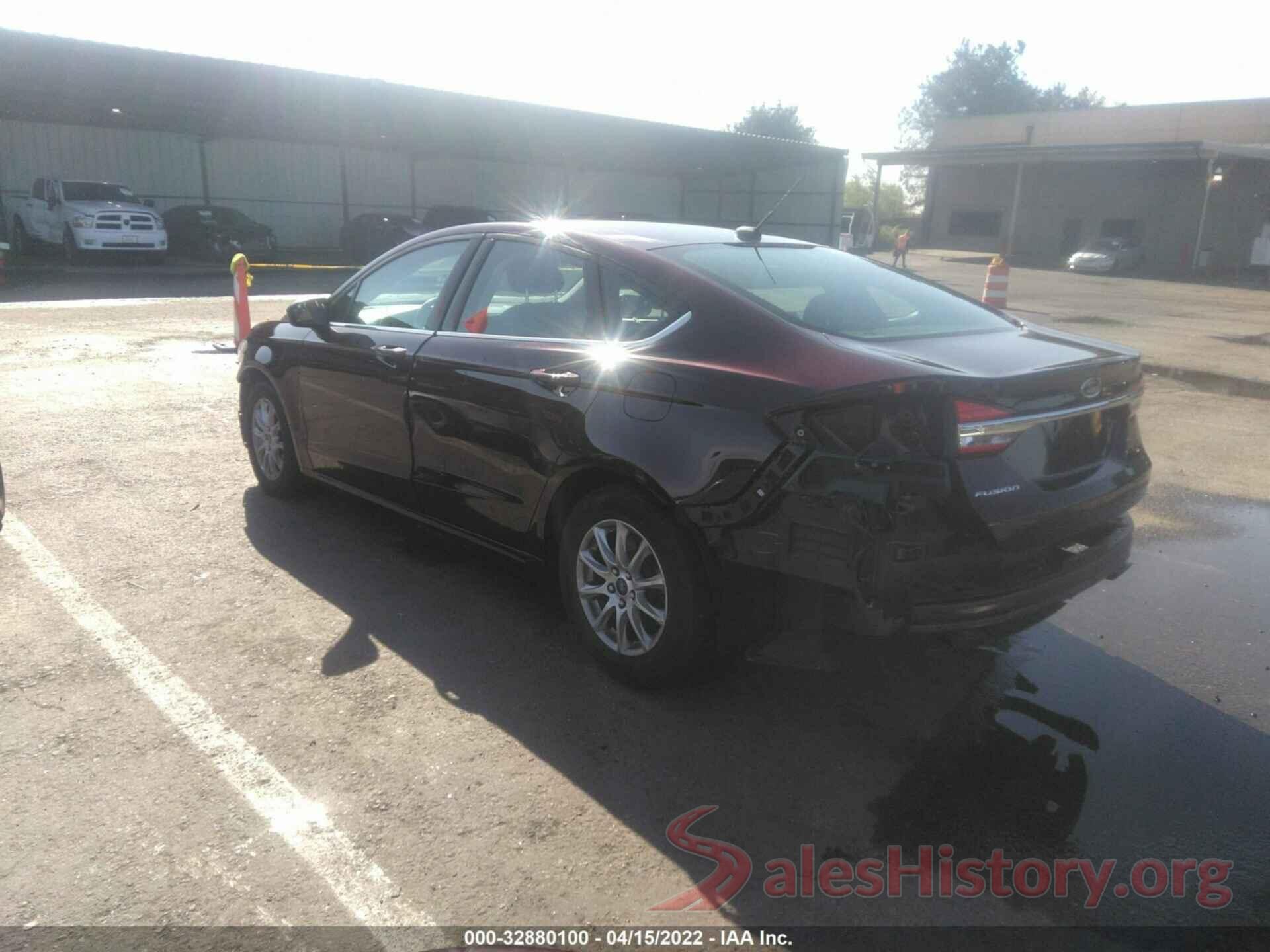 3FA6P0G72HR158205 2017 FORD FUSION