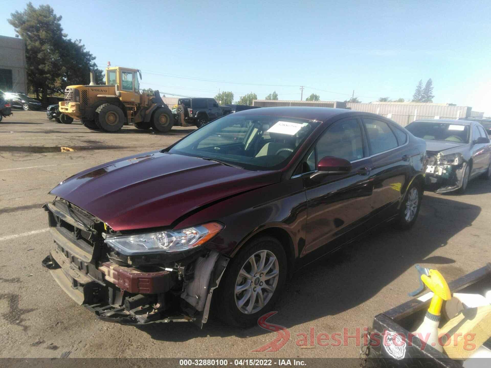 3FA6P0G72HR158205 2017 FORD FUSION