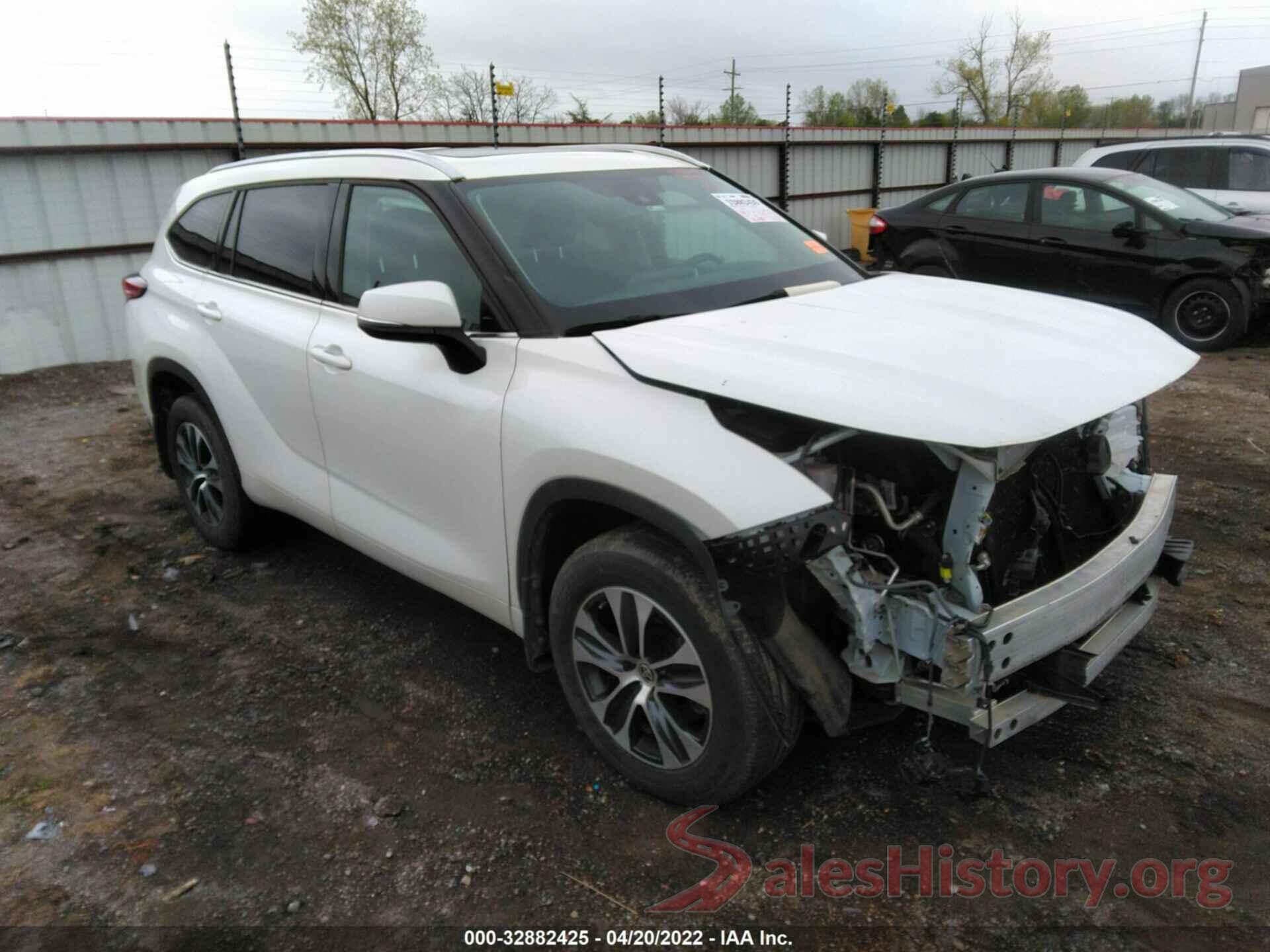 5TDGZRBH7MS071159 2021 TOYOTA HIGHLANDER