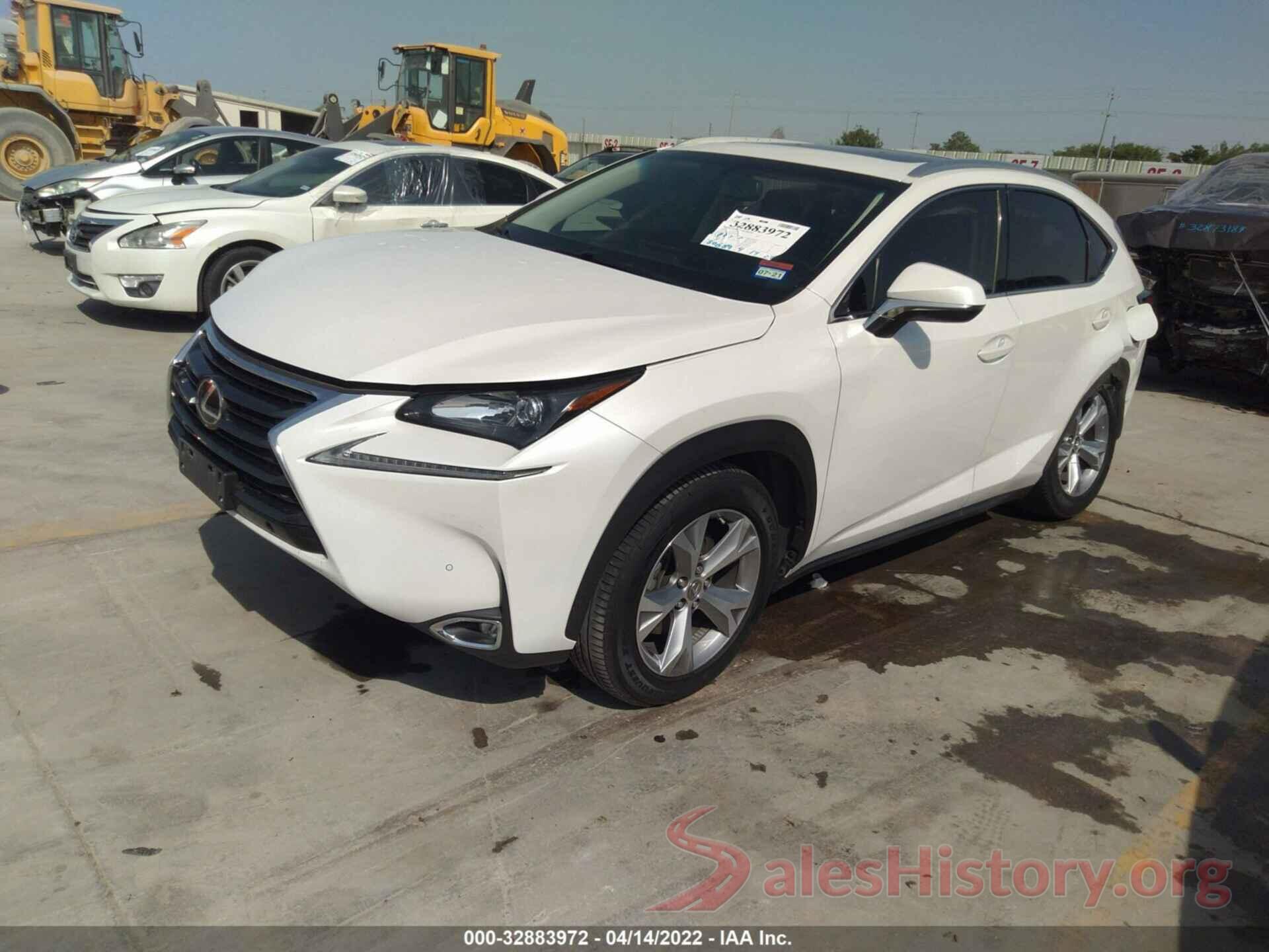 JTJYARBZ1H2051200 2017 LEXUS NX