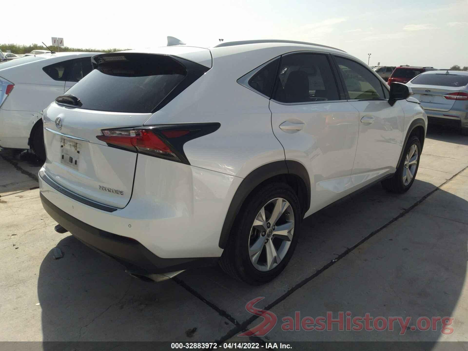 JTJYARBZ1H2051200 2017 LEXUS NX