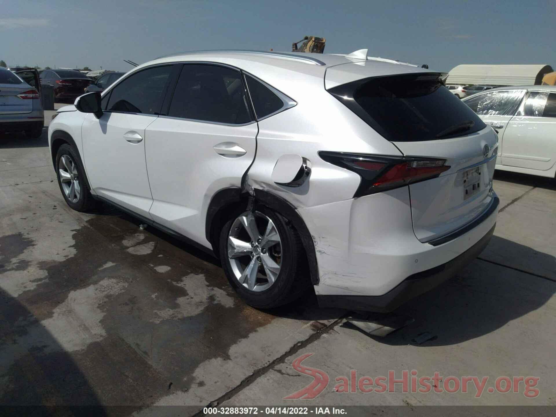 JTJYARBZ1H2051200 2017 LEXUS NX