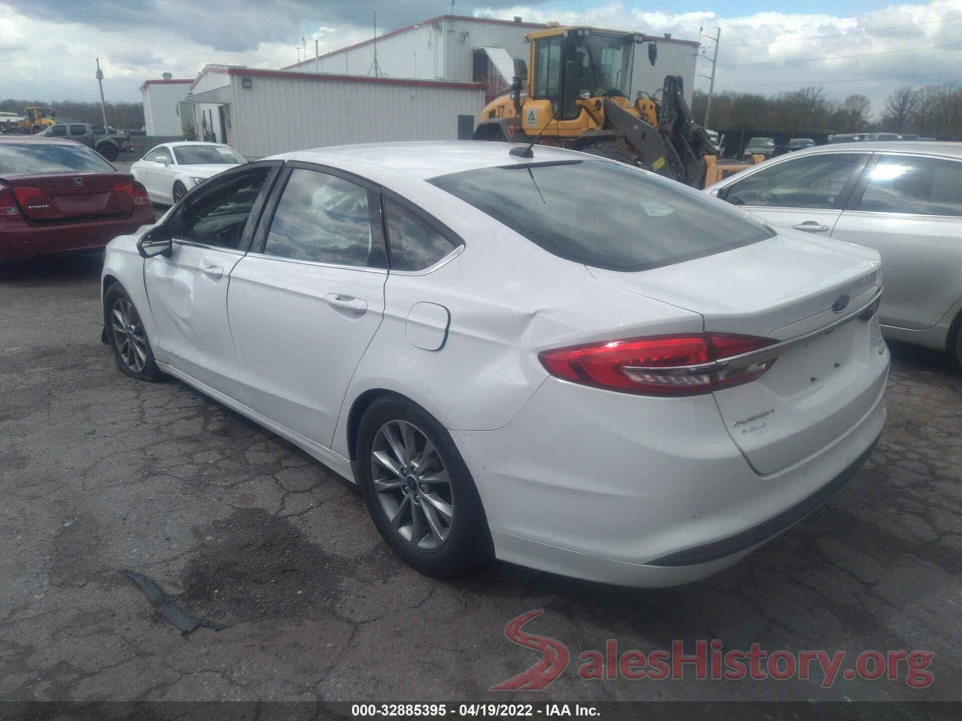 3FA6P0HD2HR123412 2017 FORD FUSION