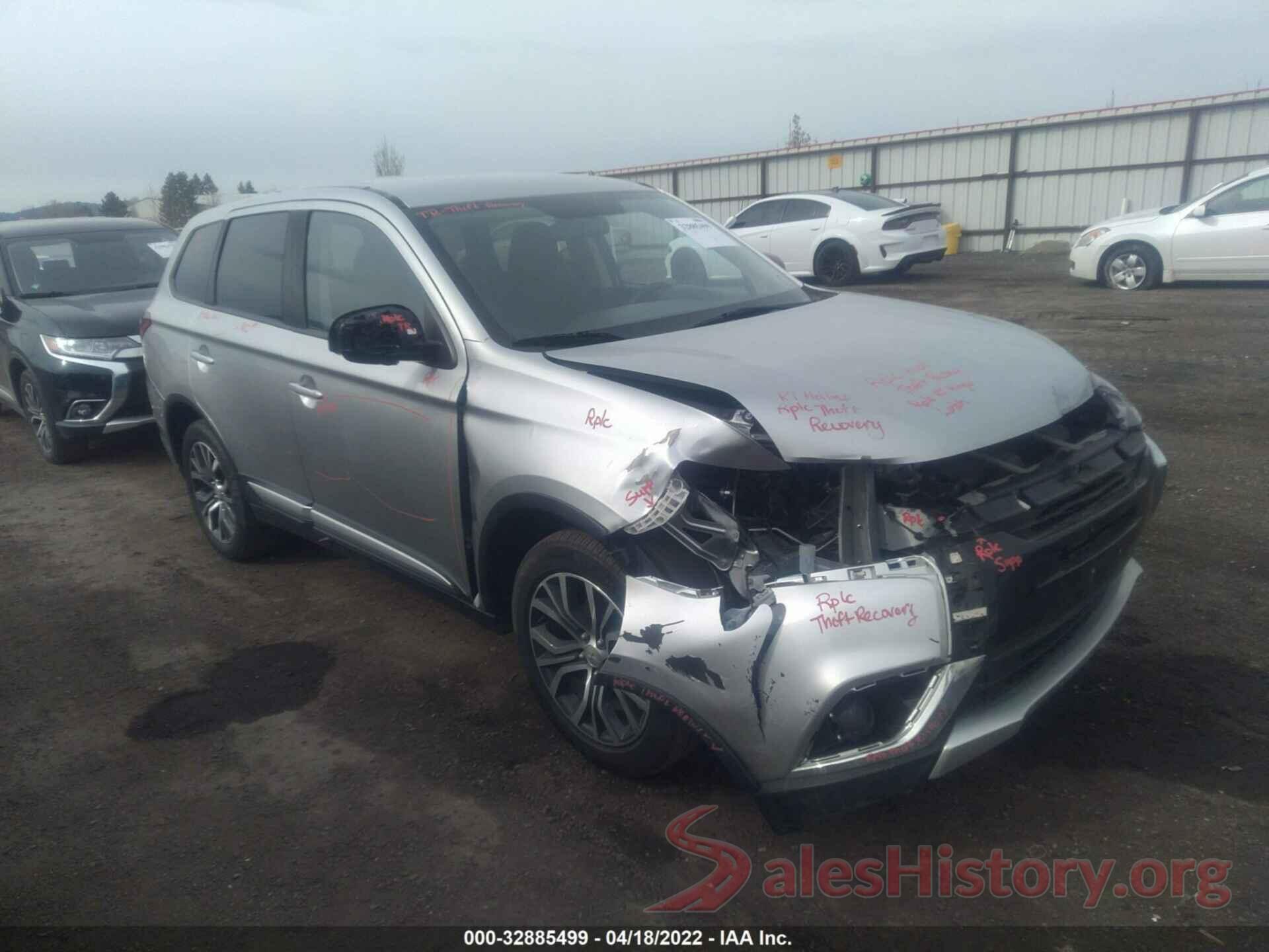 JA4AZ3A32JJ002858 2018 MITSUBISHI OUTLANDER