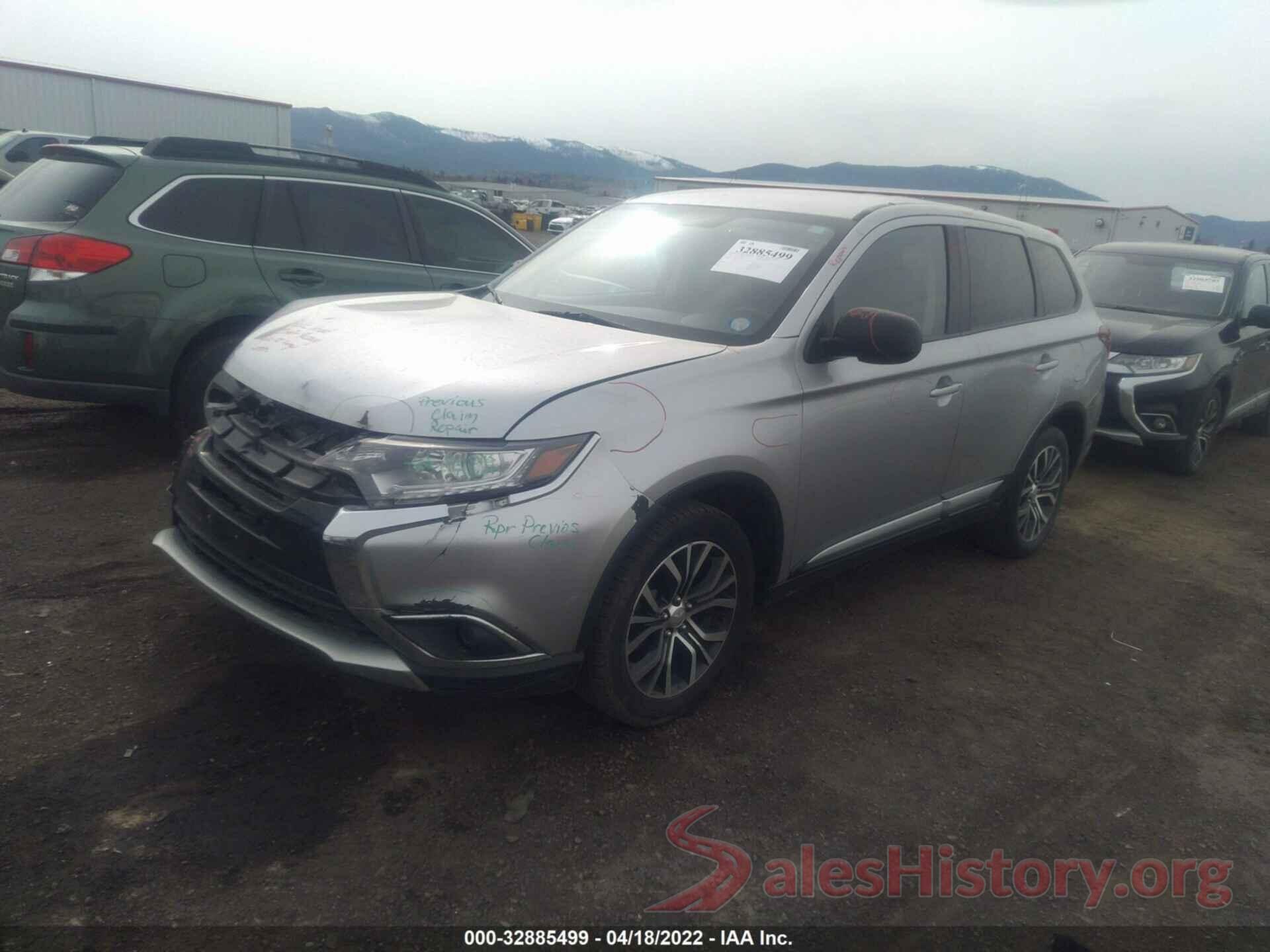 JA4AZ3A32JJ002858 2018 MITSUBISHI OUTLANDER