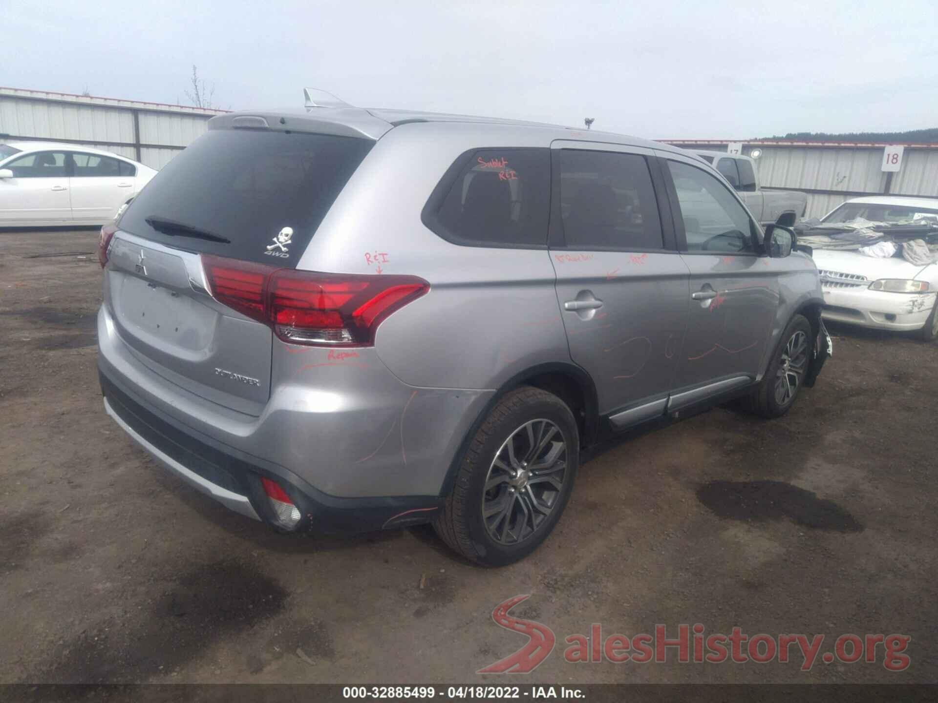 JA4AZ3A32JJ002858 2018 MITSUBISHI OUTLANDER