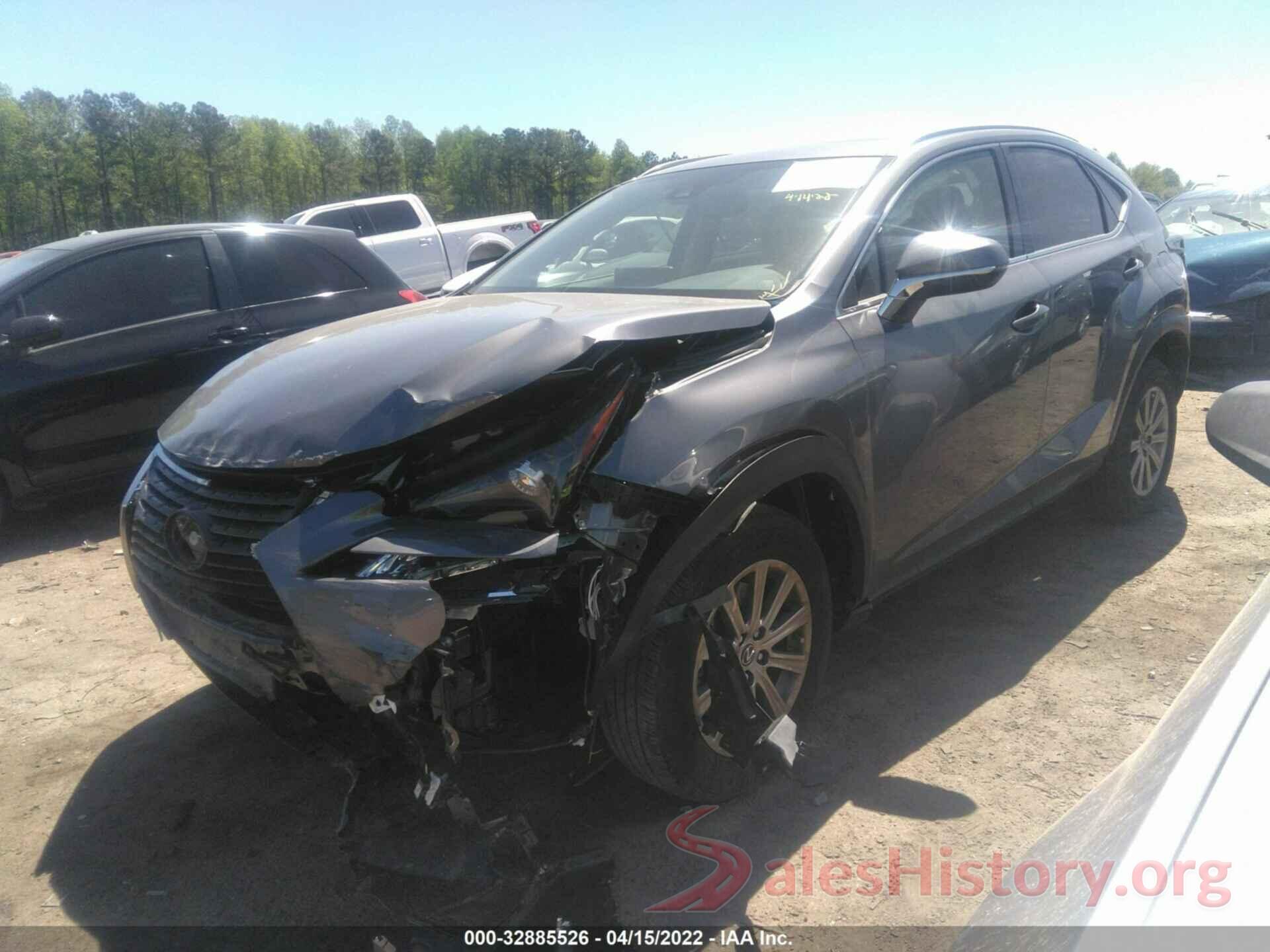 JTJDARBZ1M2196679 2021 LEXUS NX