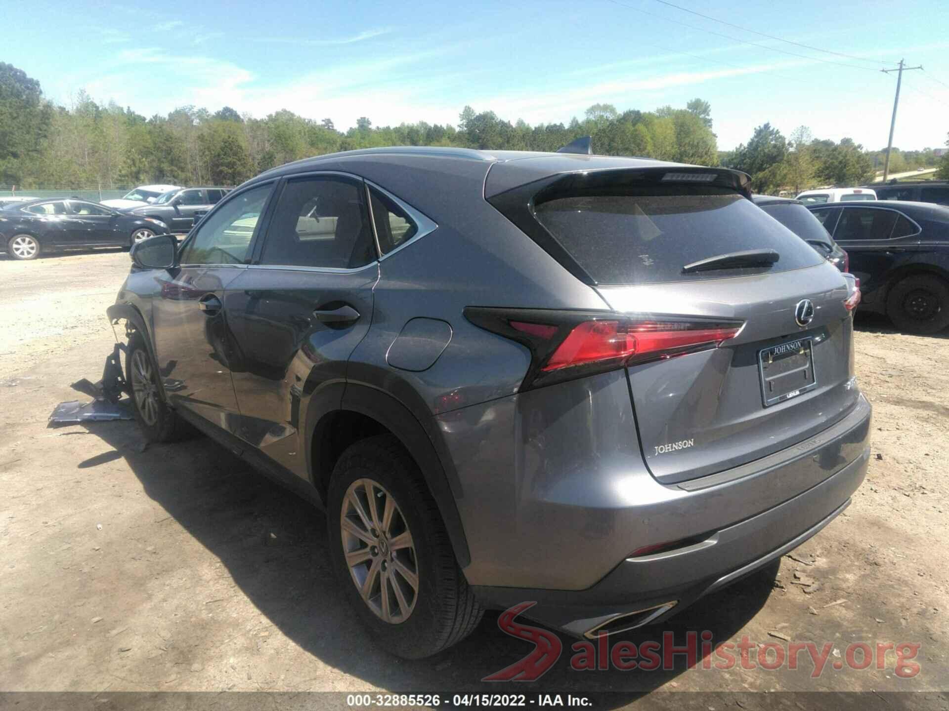 JTJDARBZ1M2196679 2021 LEXUS NX