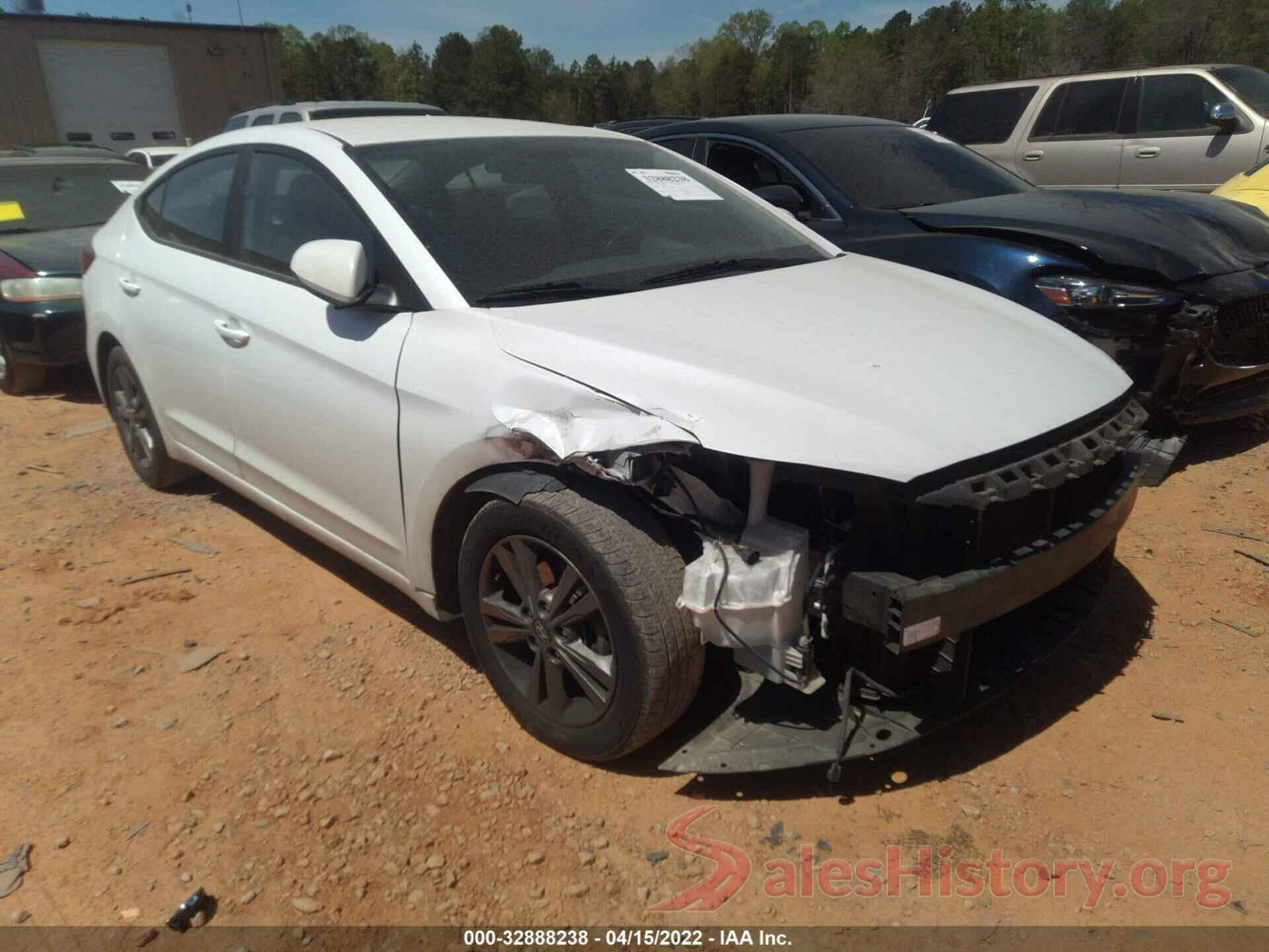 5NPD84LF7JH266377 2018 HYUNDAI ELANTRA