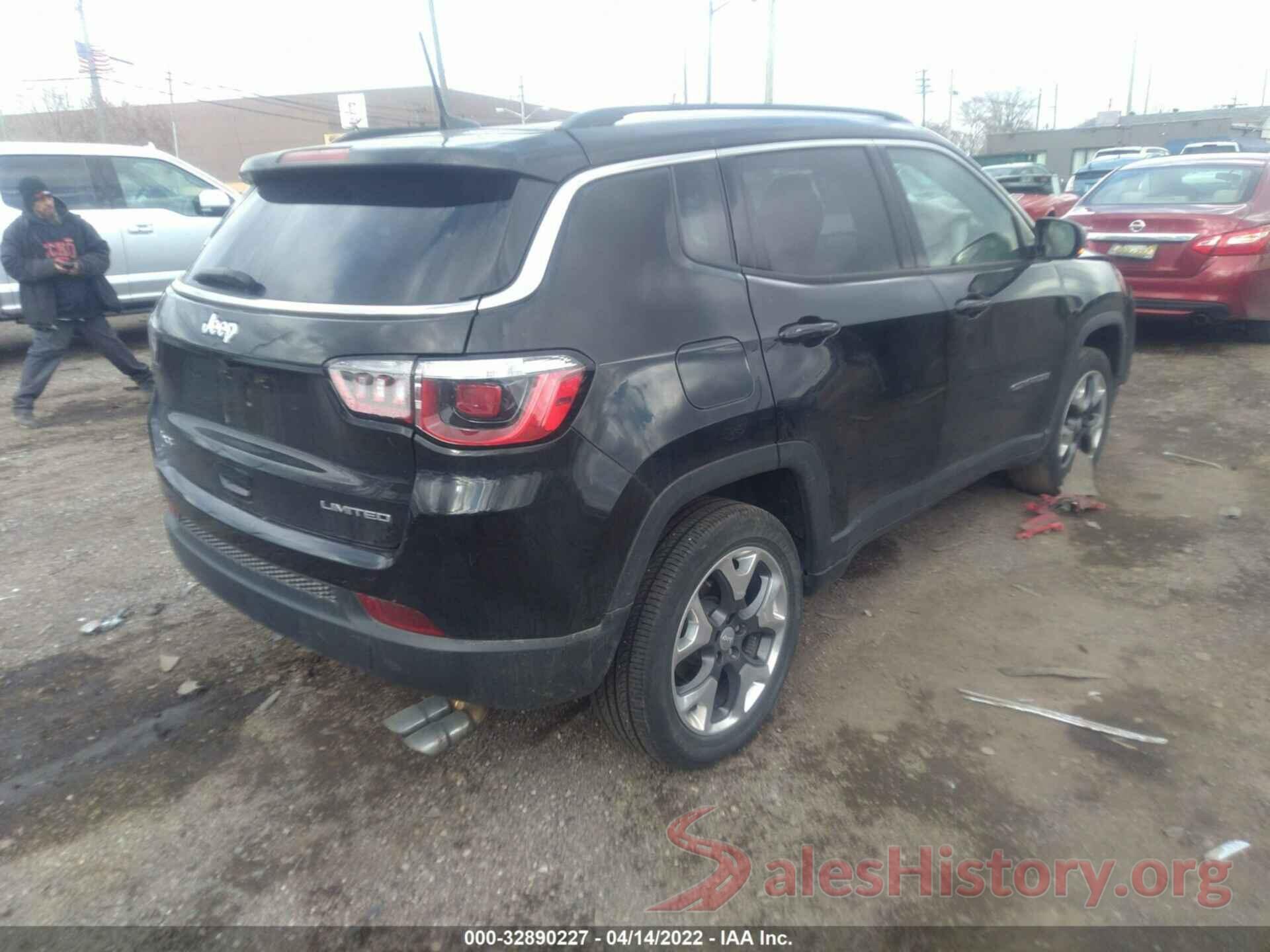 3C4NJDCB4KT800829 2019 JEEP COMPASS