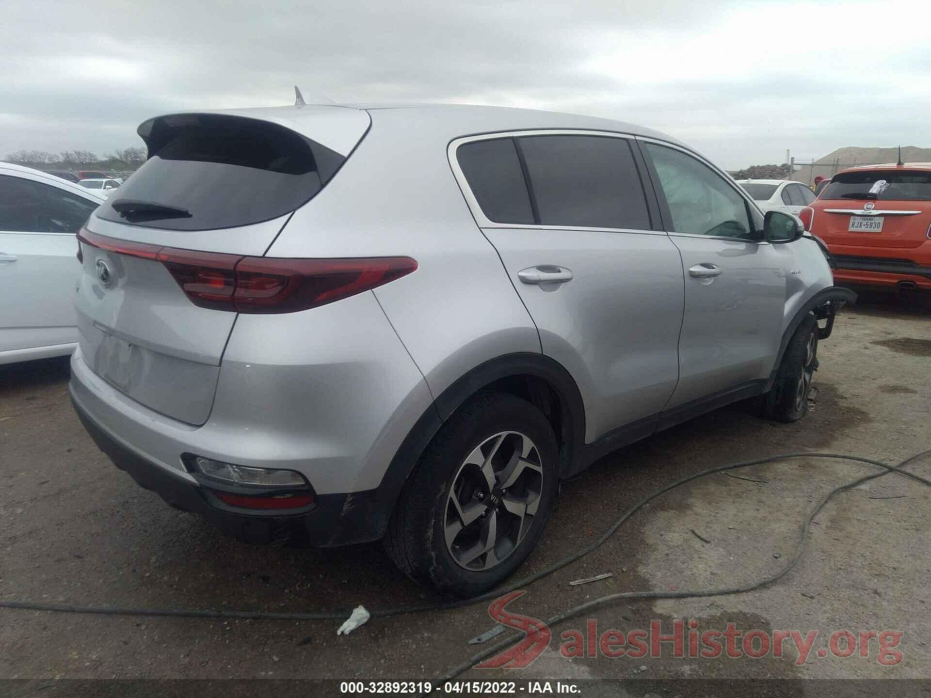 KNDPMCAC2L7731134 2020 KIA SPORTAGE