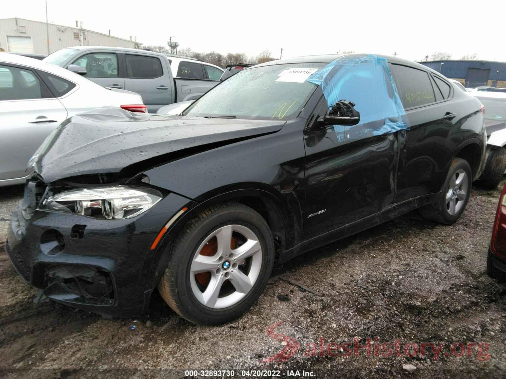 5UXKU2C31H0U29642 2017 BMW X6