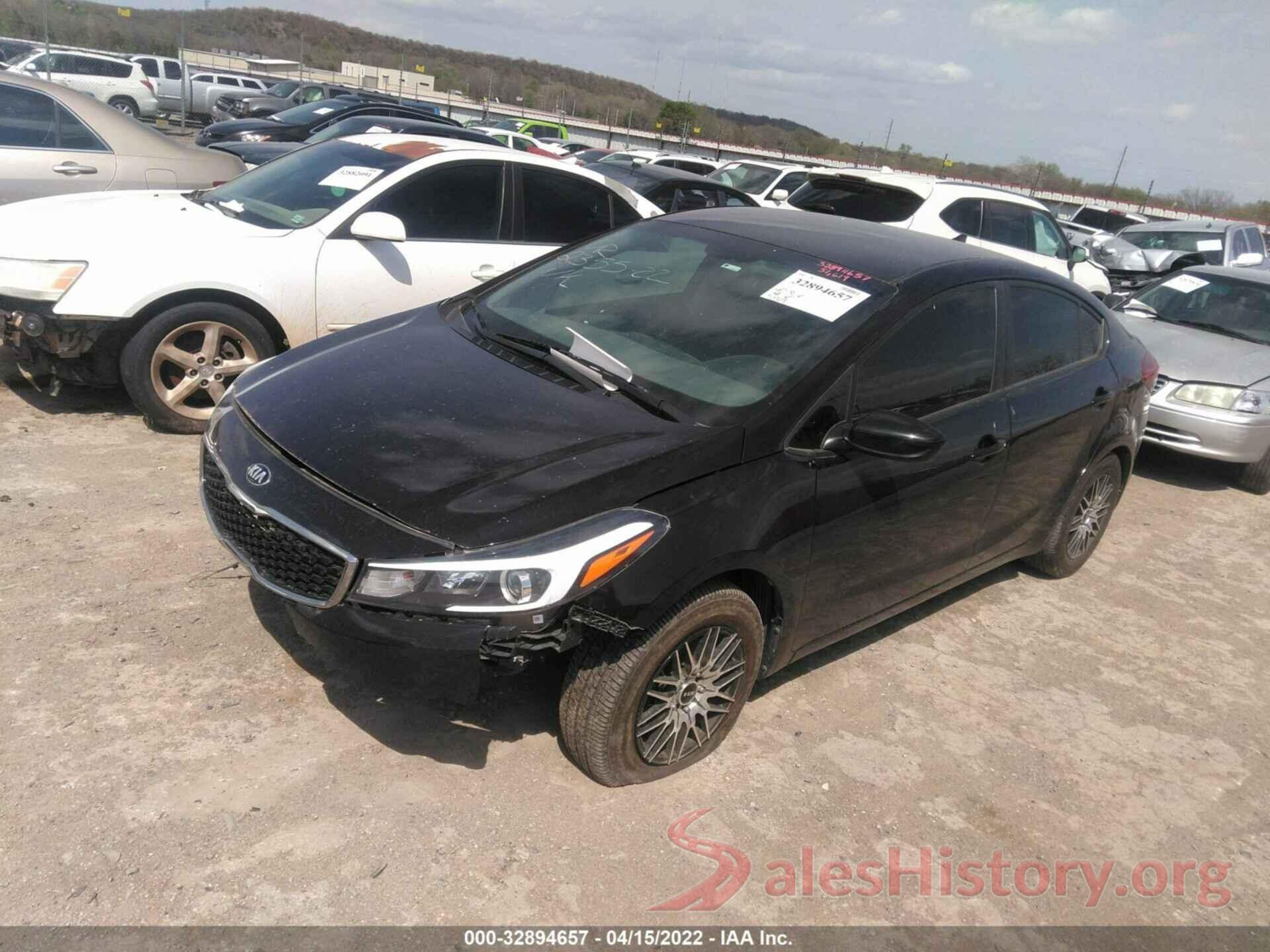 3KPFK4A79HE102326 2017 KIA FORTE