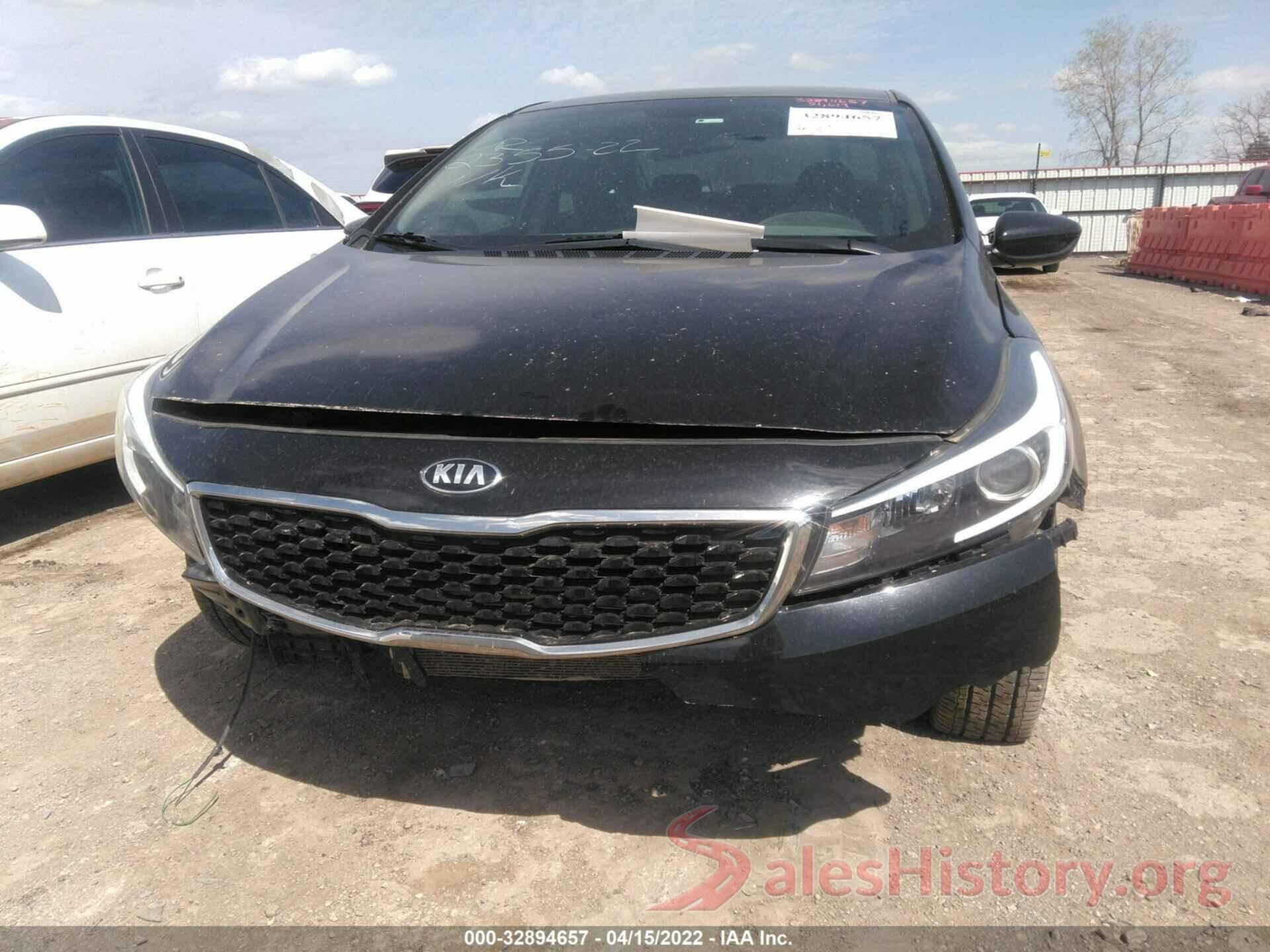 3KPFK4A79HE102326 2017 KIA FORTE