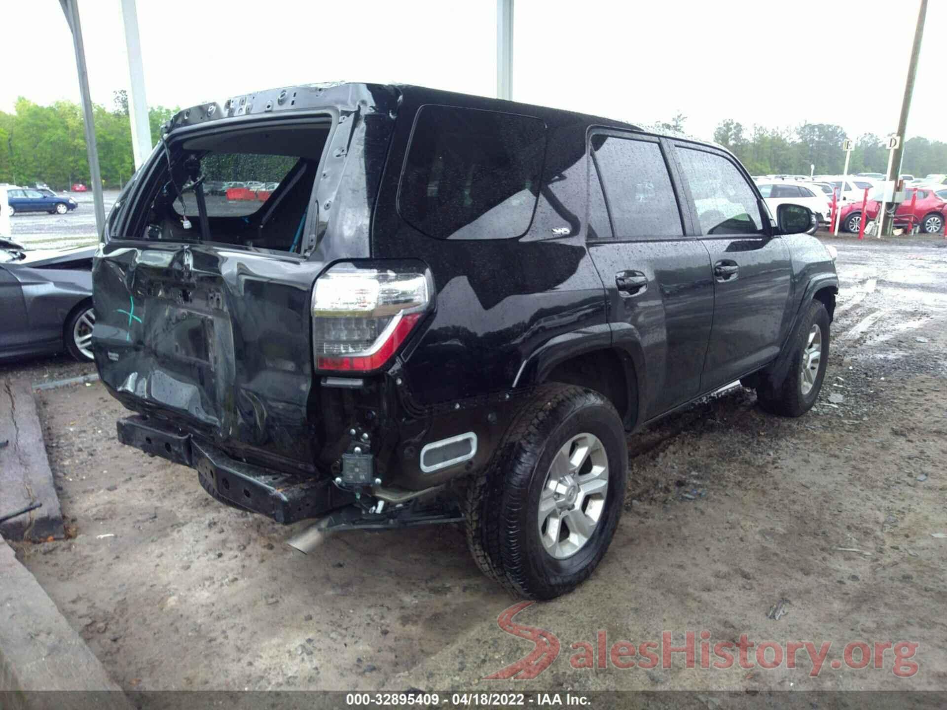 JTEFU5JR4N5252428 2022 TOYOTA 4RUNNER