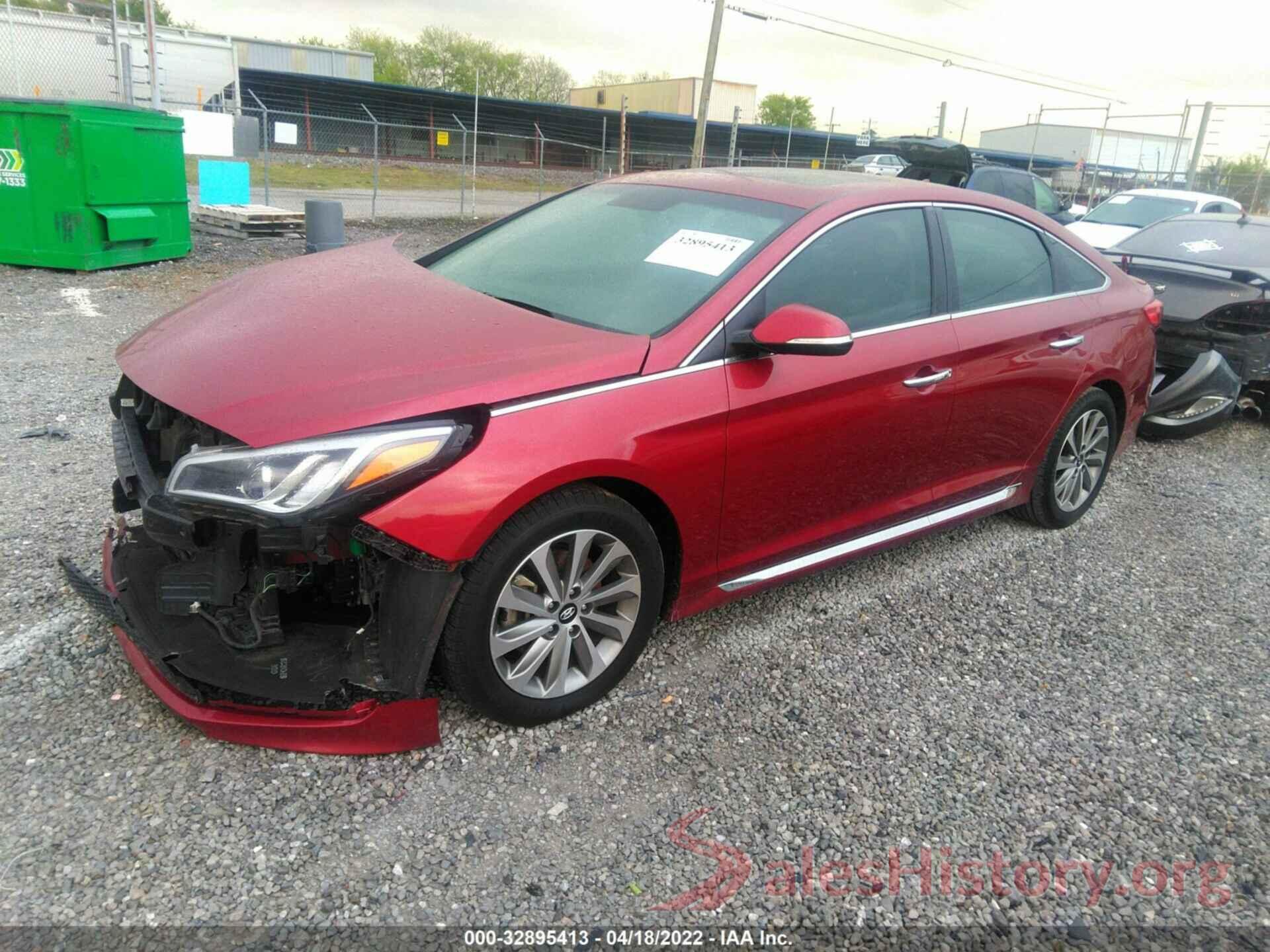 5NPE34AF8GH410548 2016 HYUNDAI SONATA