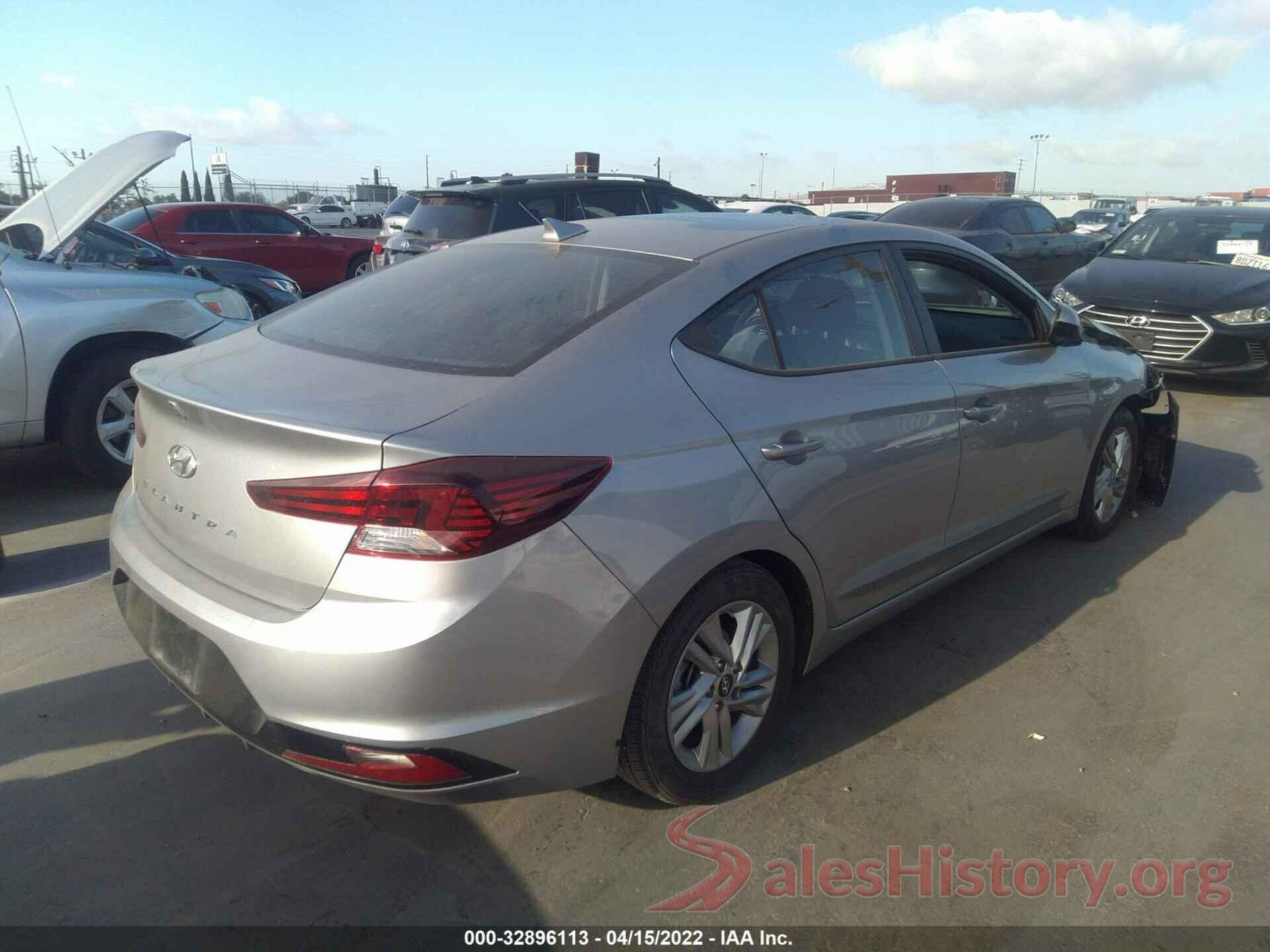 5NPD84LF9LH599652 2020 HYUNDAI ELANTRA