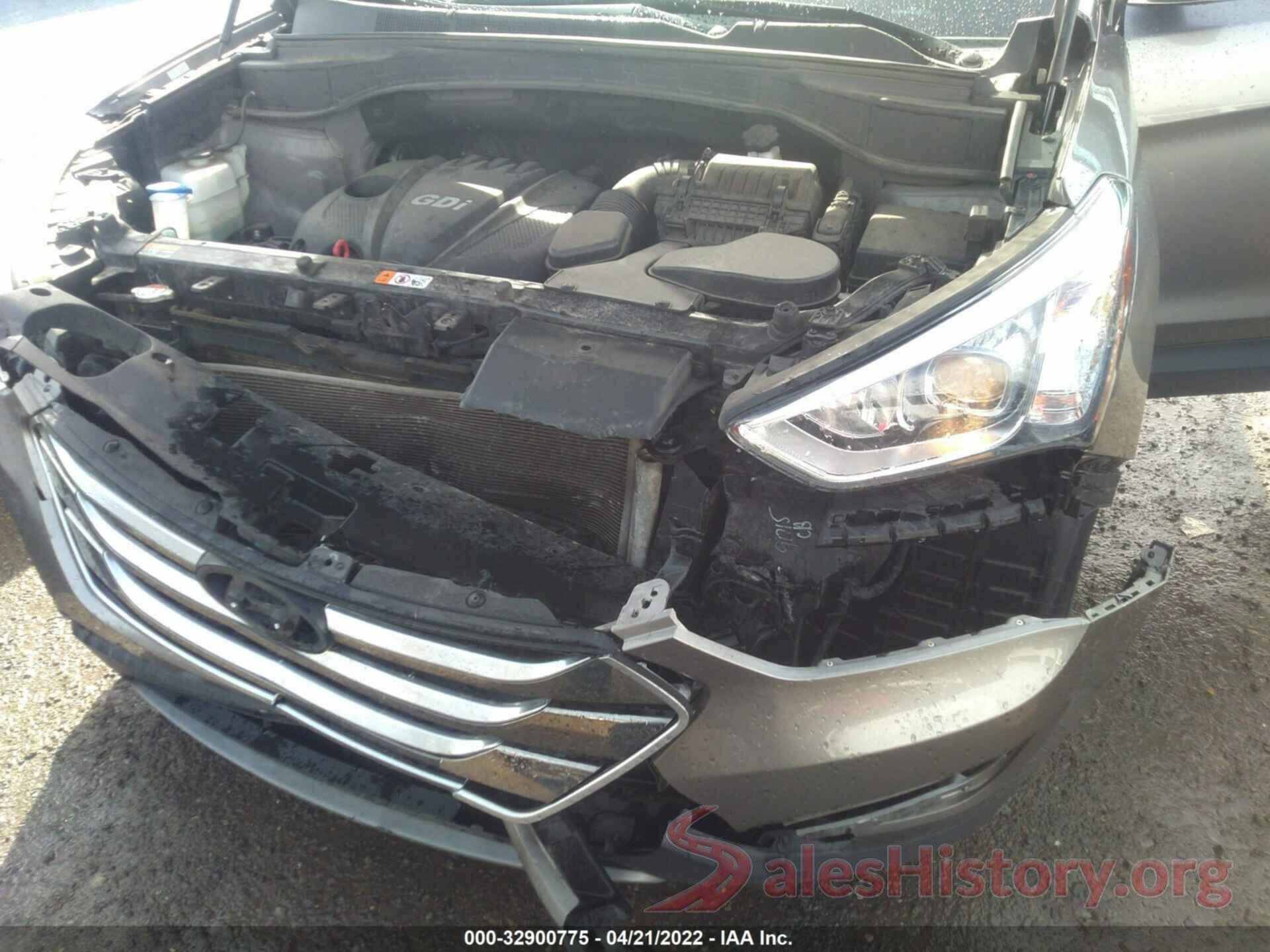 5XYZTDLB0GG349201 2016 HYUNDAI SANTA FE SPORT