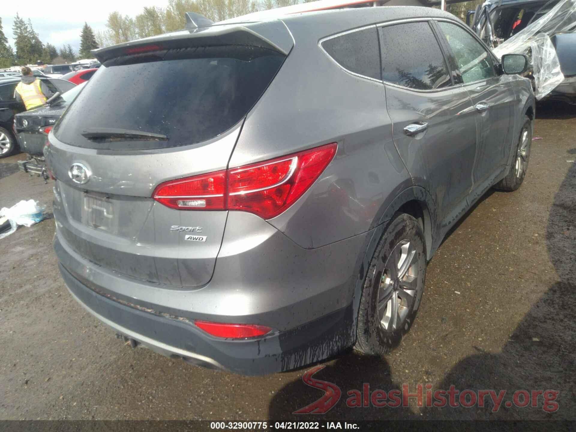 5XYZTDLB0GG349201 2016 HYUNDAI SANTA FE SPORT