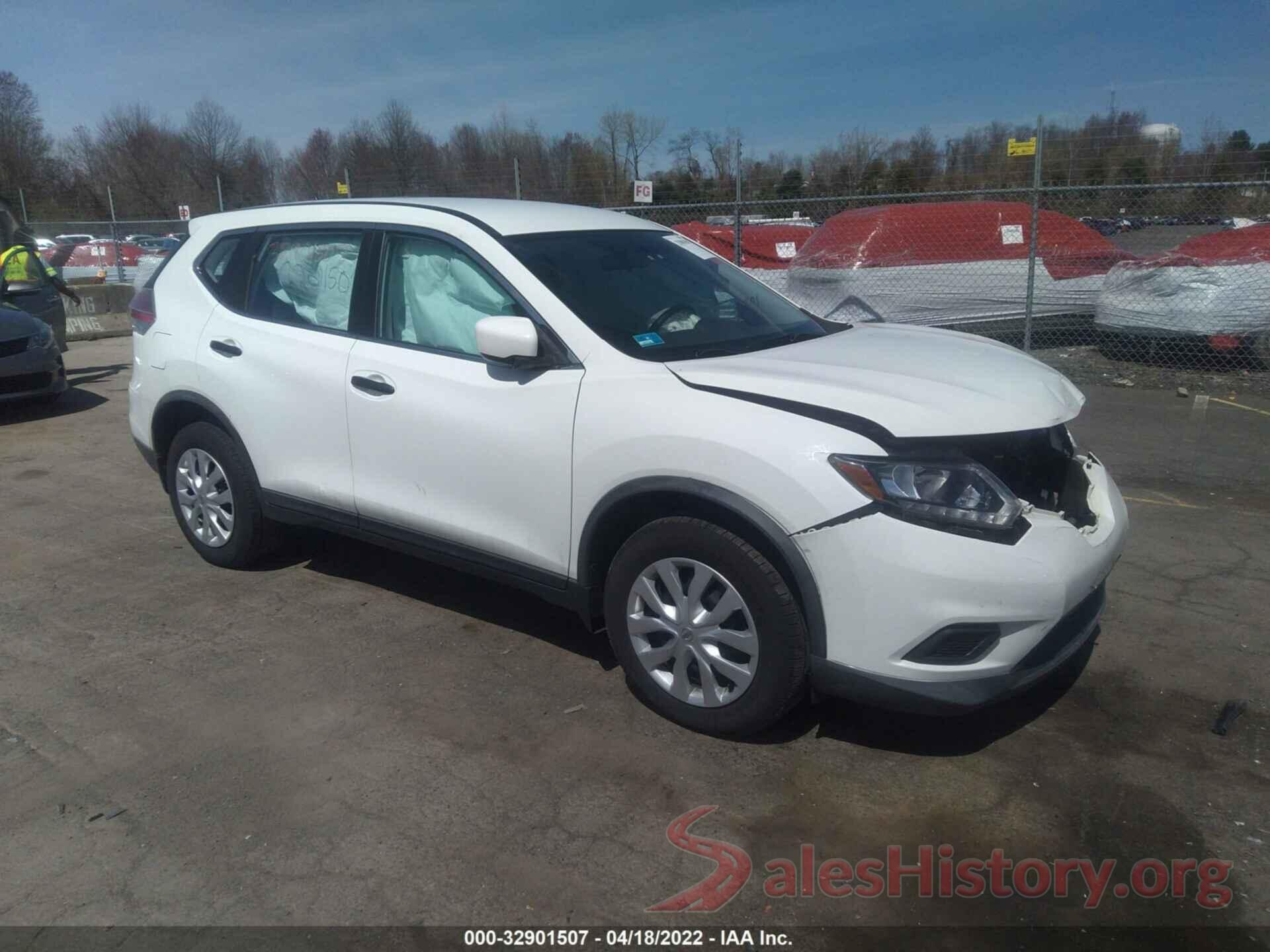 KNMAT2MV5GP664468 2016 NISSAN ROGUE