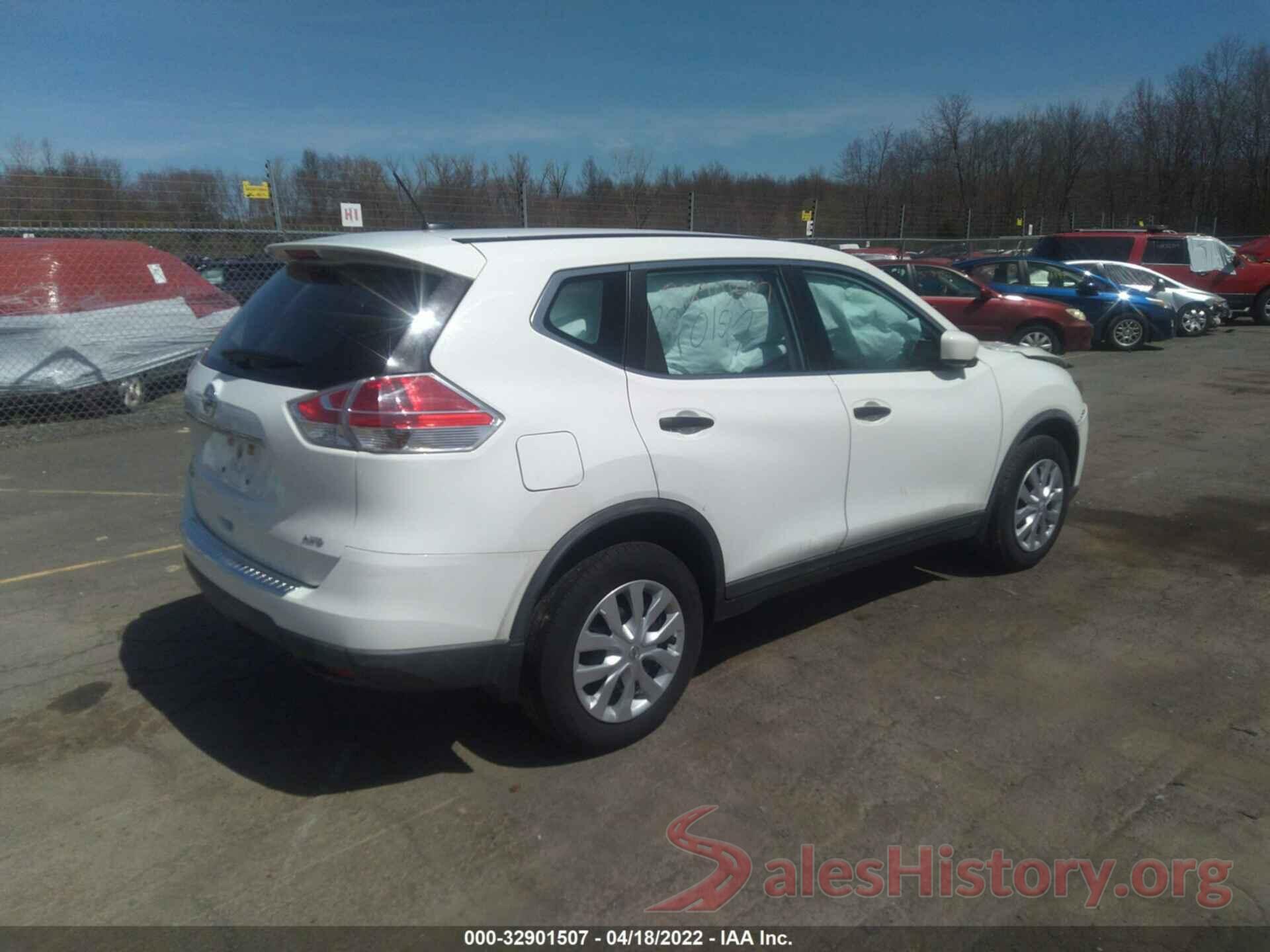 KNMAT2MV5GP664468 2016 NISSAN ROGUE