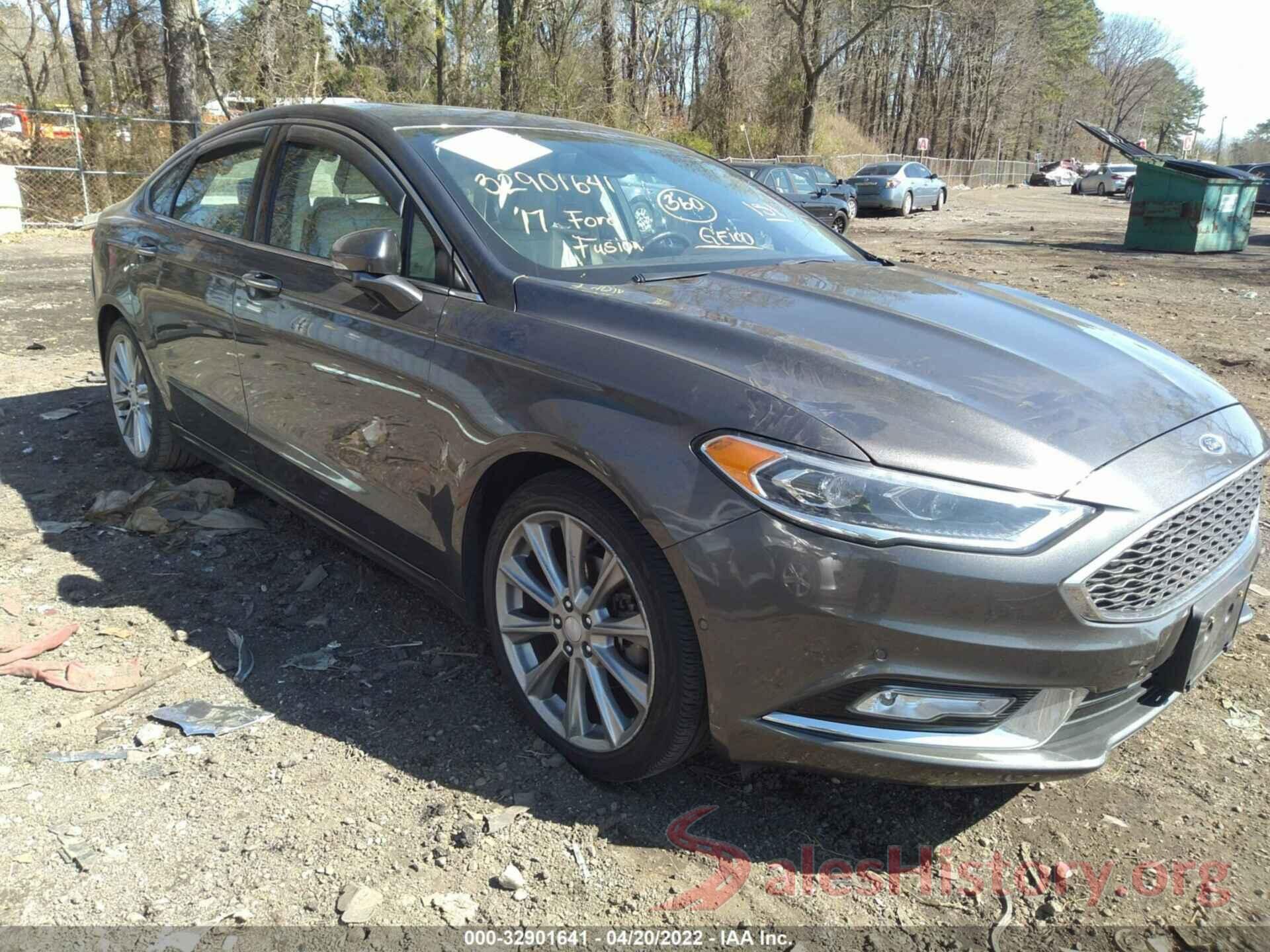 3FA6P0K9XHR124876 2017 FORD FUSION