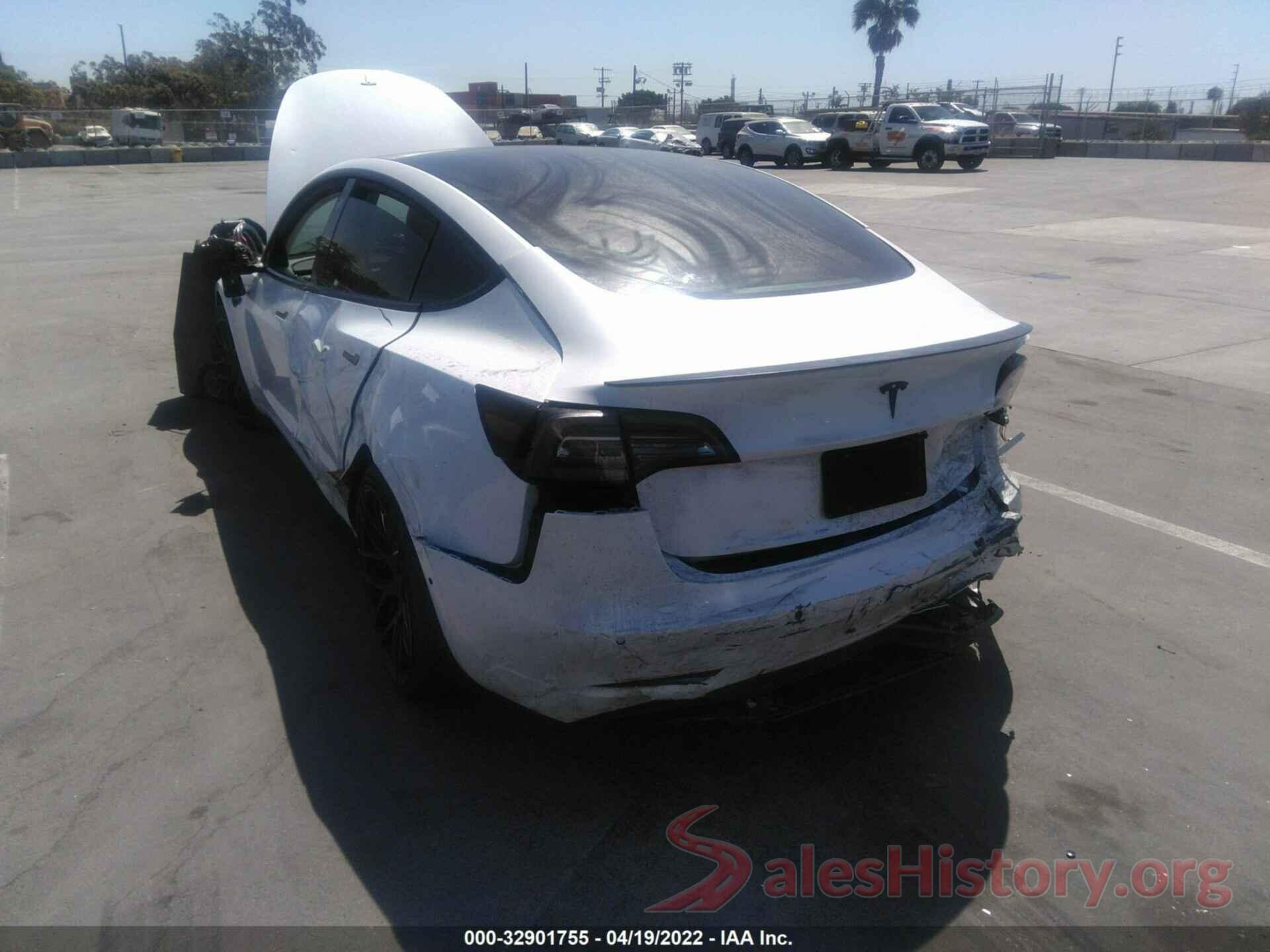 5YJ3E1EA3MF870760 2021 TESLA MODEL 3