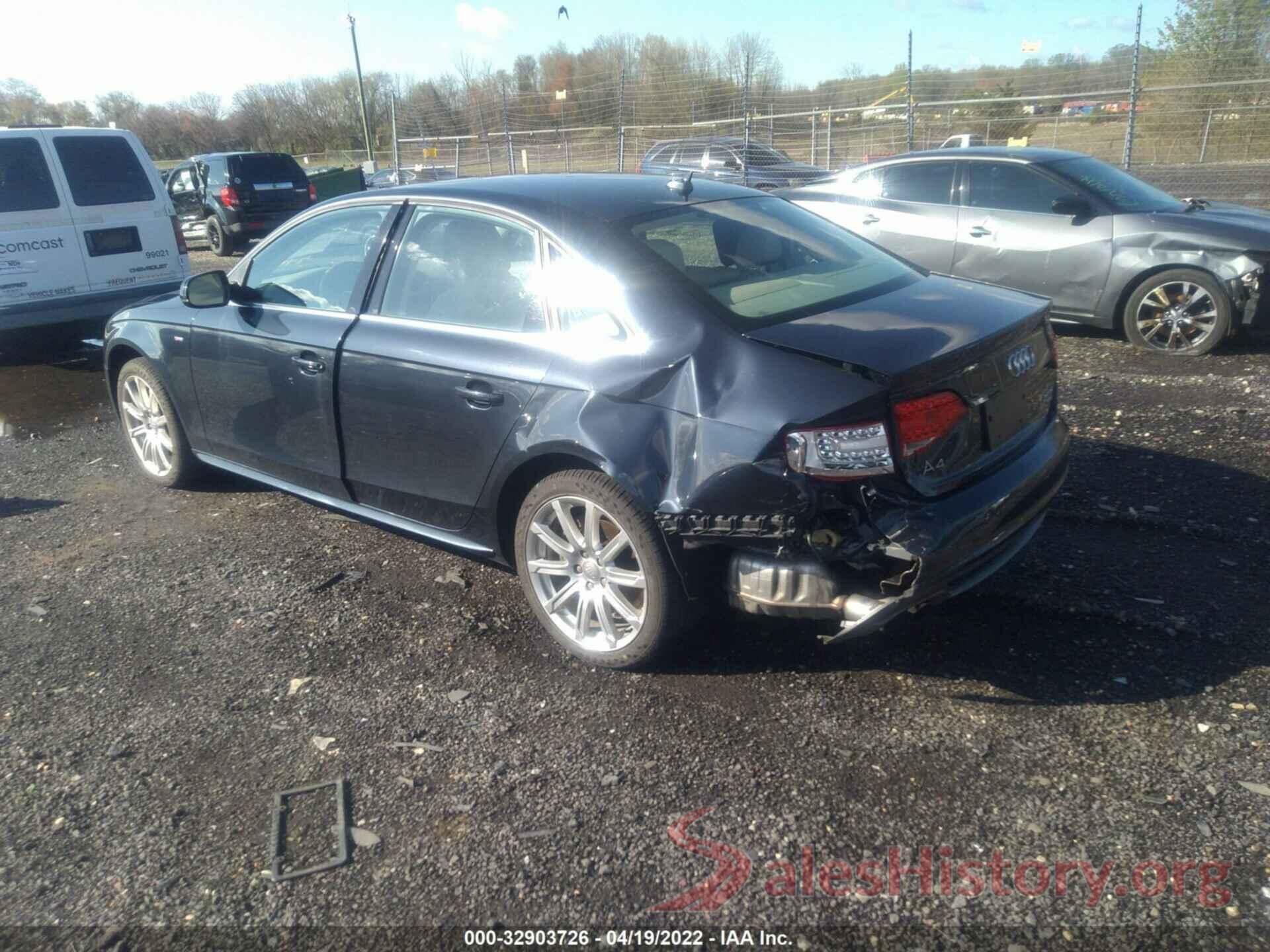 WAUFFAFL5CN020751 2012 AUDI A4