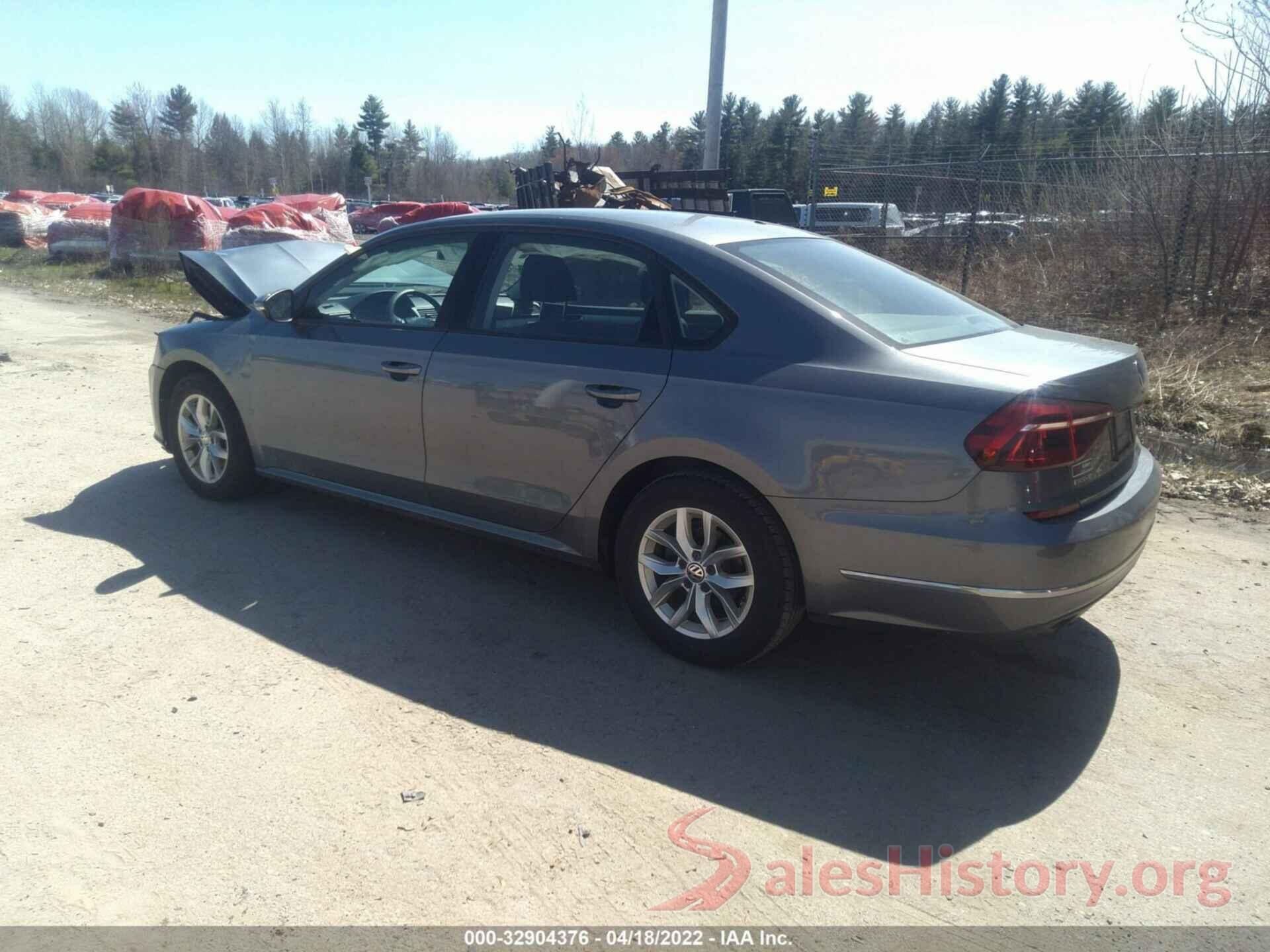 1VWAA7A37JC007608 2018 VOLKSWAGEN PASSAT