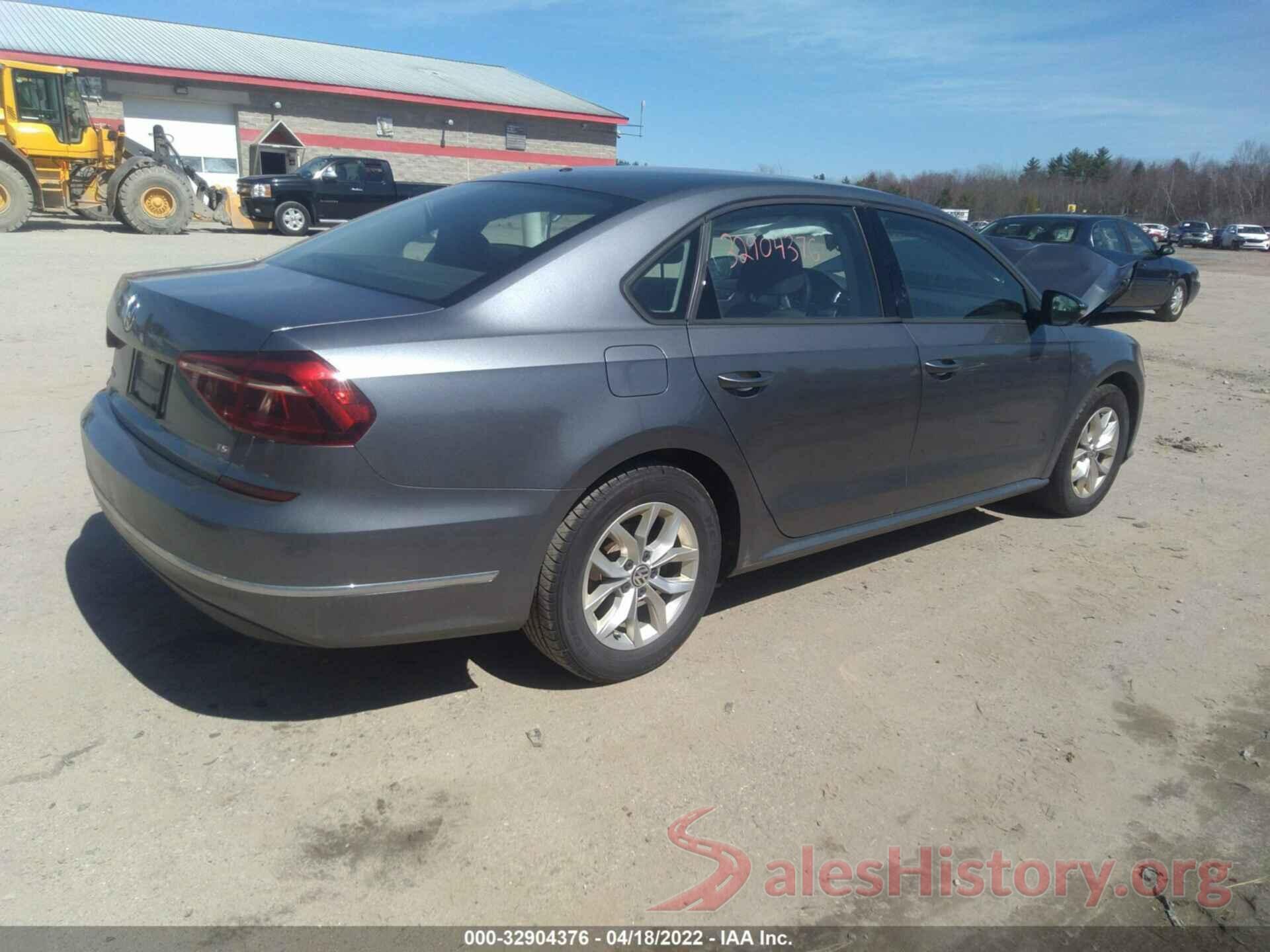 1VWAA7A37JC007608 2018 VOLKSWAGEN PASSAT