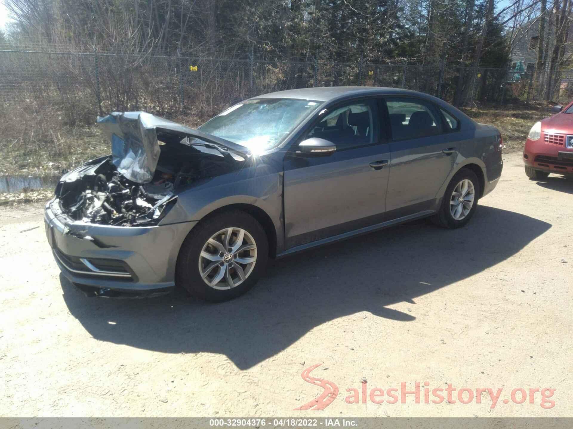 1VWAA7A37JC007608 2018 VOLKSWAGEN PASSAT