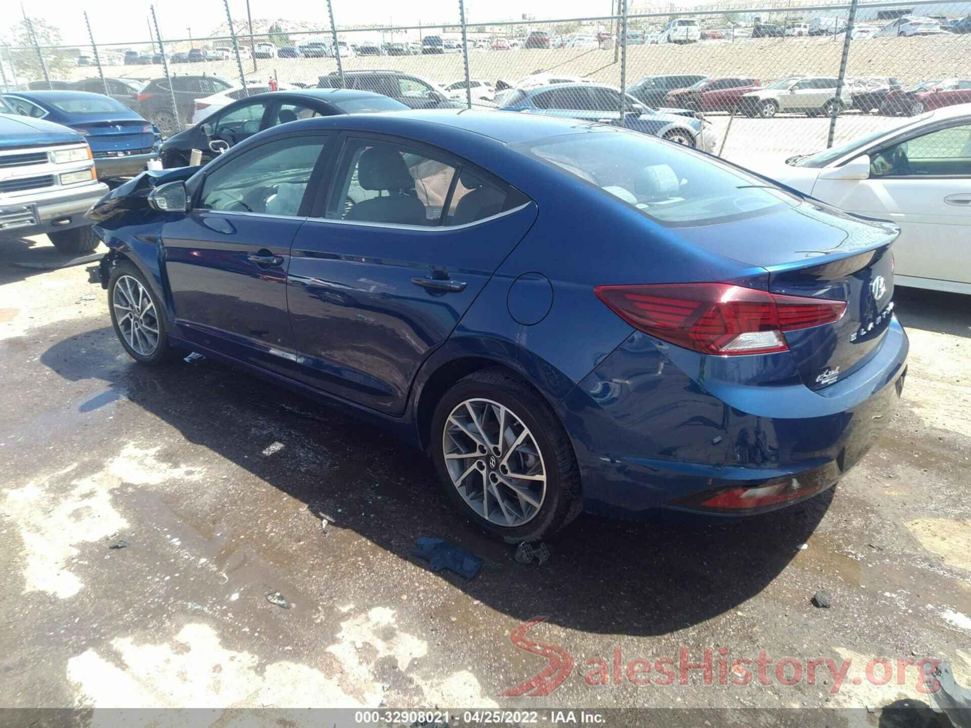 5NPD84LF7LH584230 2020 HYUNDAI ELANTRA