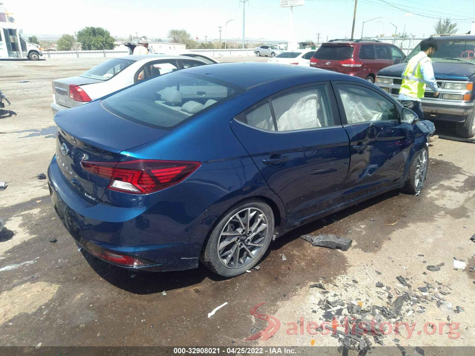 5NPD84LF7LH584230 2020 HYUNDAI ELANTRA