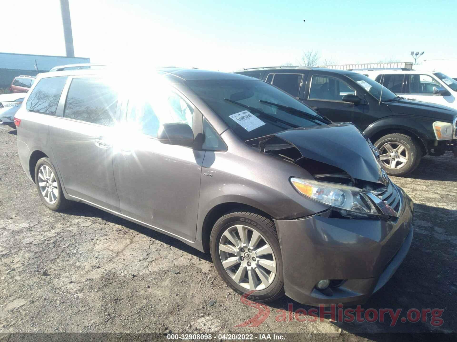 5TDDK3DC6GS130194 2016 TOYOTA SIENNA