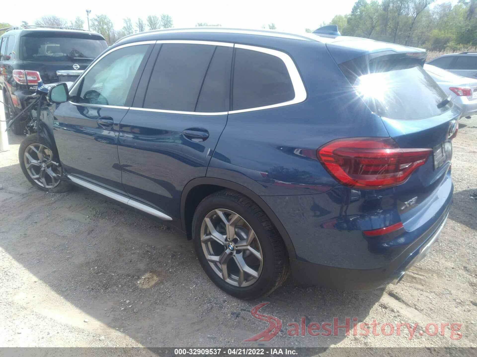 5UXTY5C07L9D47664 2020 BMW X3