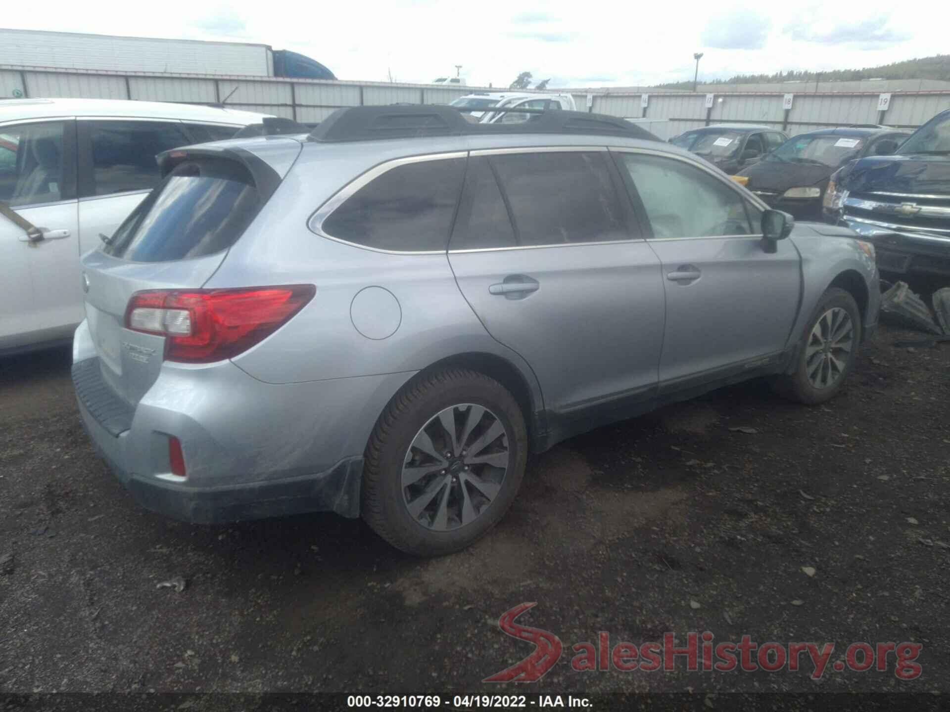 4S4BSAJC9G3292804 2016 SUBARU OUTBACK